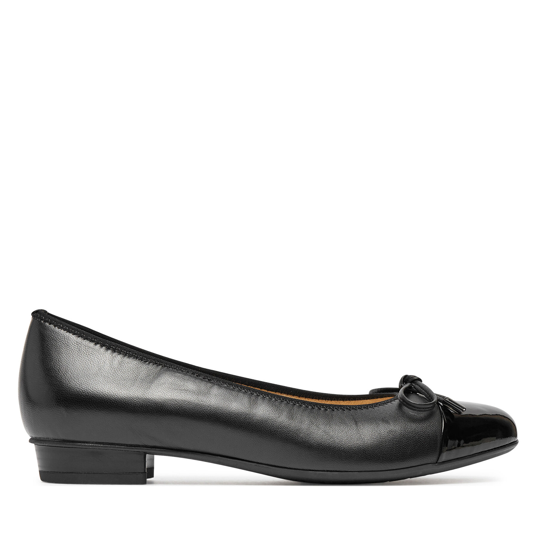 Damskie Baleriny Ara, Rozmiar 36.5 Czarny Bari 12-43721-79