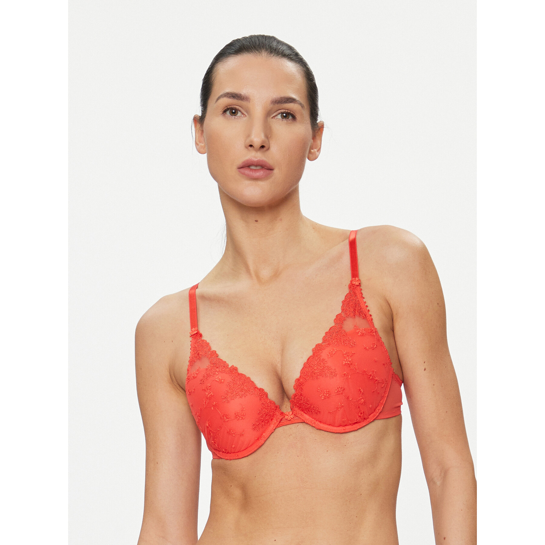 Passionata Passionata Σουτιέν Push-up White Nights P40690 Κόκκινο