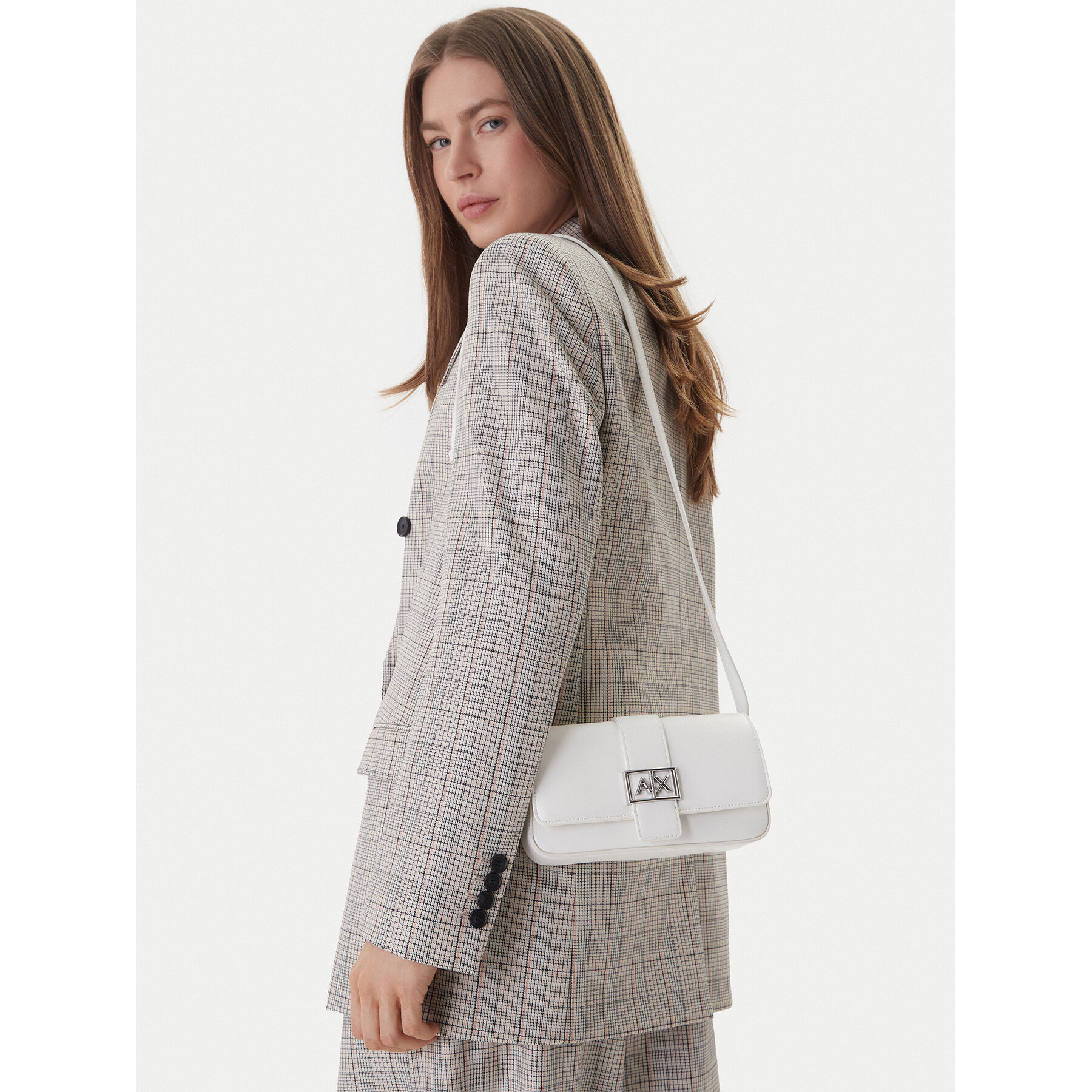 Táska Armani Exchange XW002567 AF12039 U0011 Fehér