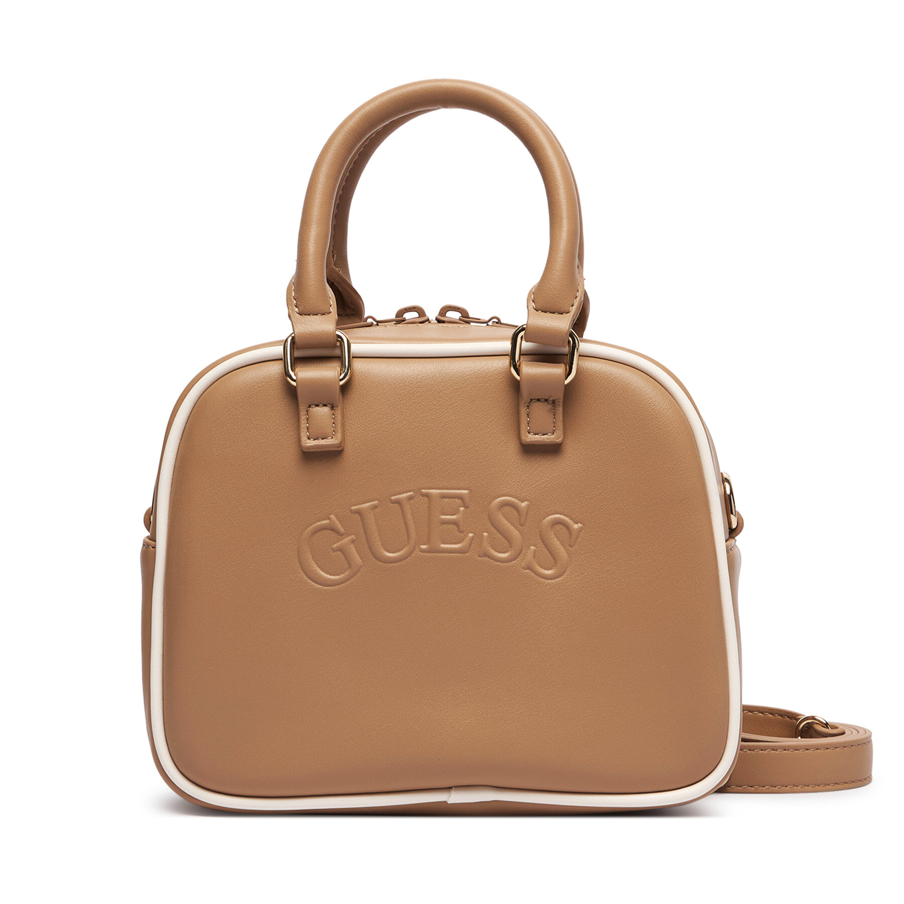 Дамска чанта Guess V6BZ03 W4541 Тъмнобежов