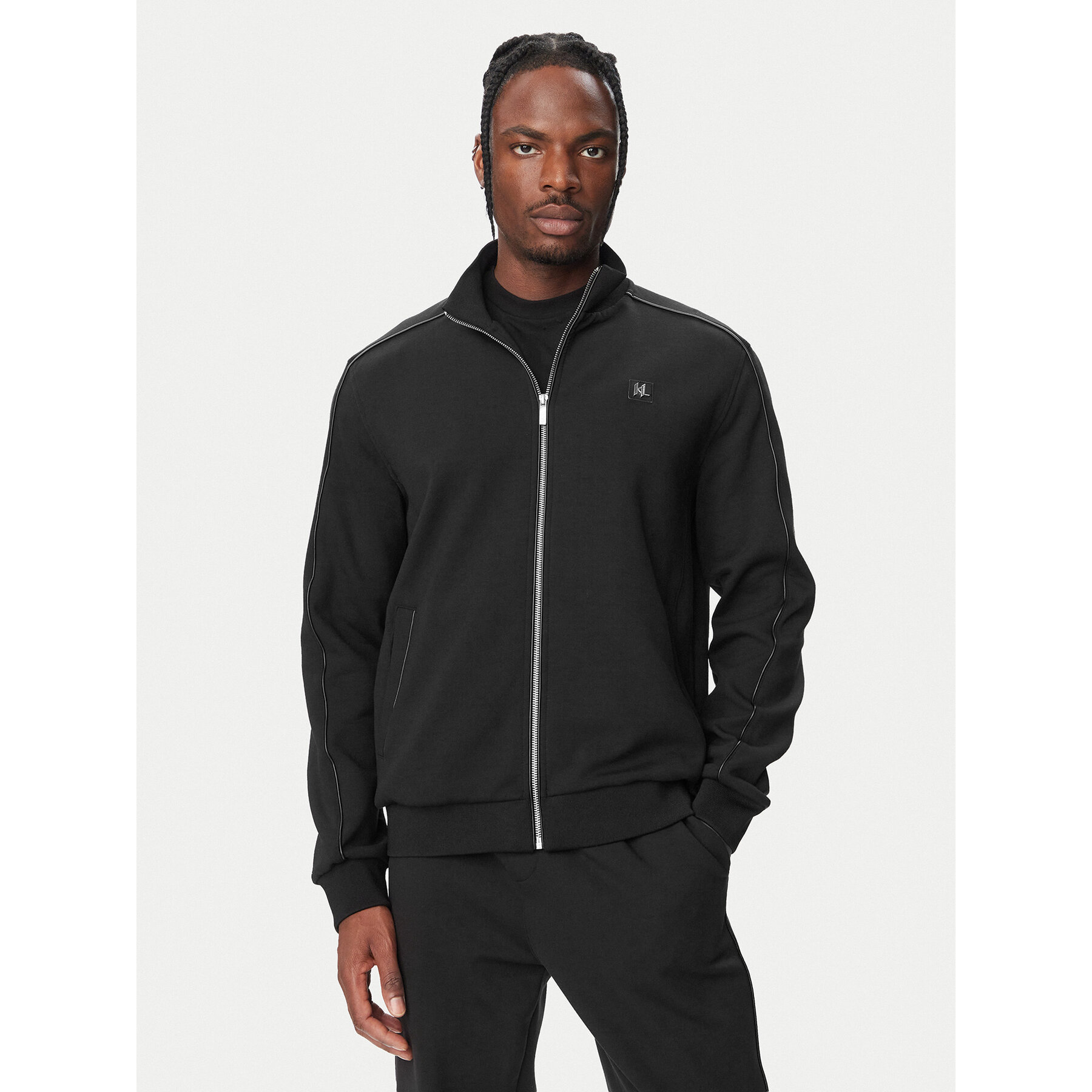 KARL LAGERFELD Sweatshirt 705014 564902 Schwarz Regular Fit