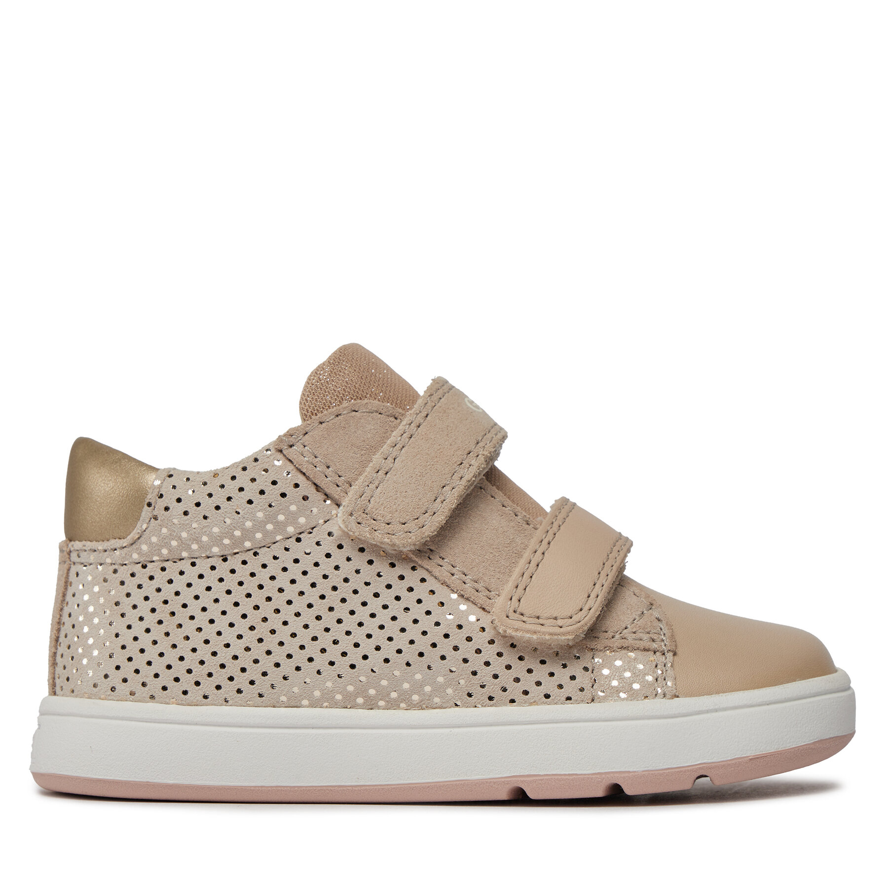 Kinder Sneakers Geox, Schuhgröße 18, Beige, B Biglia Girl B044CC 00722 C0871