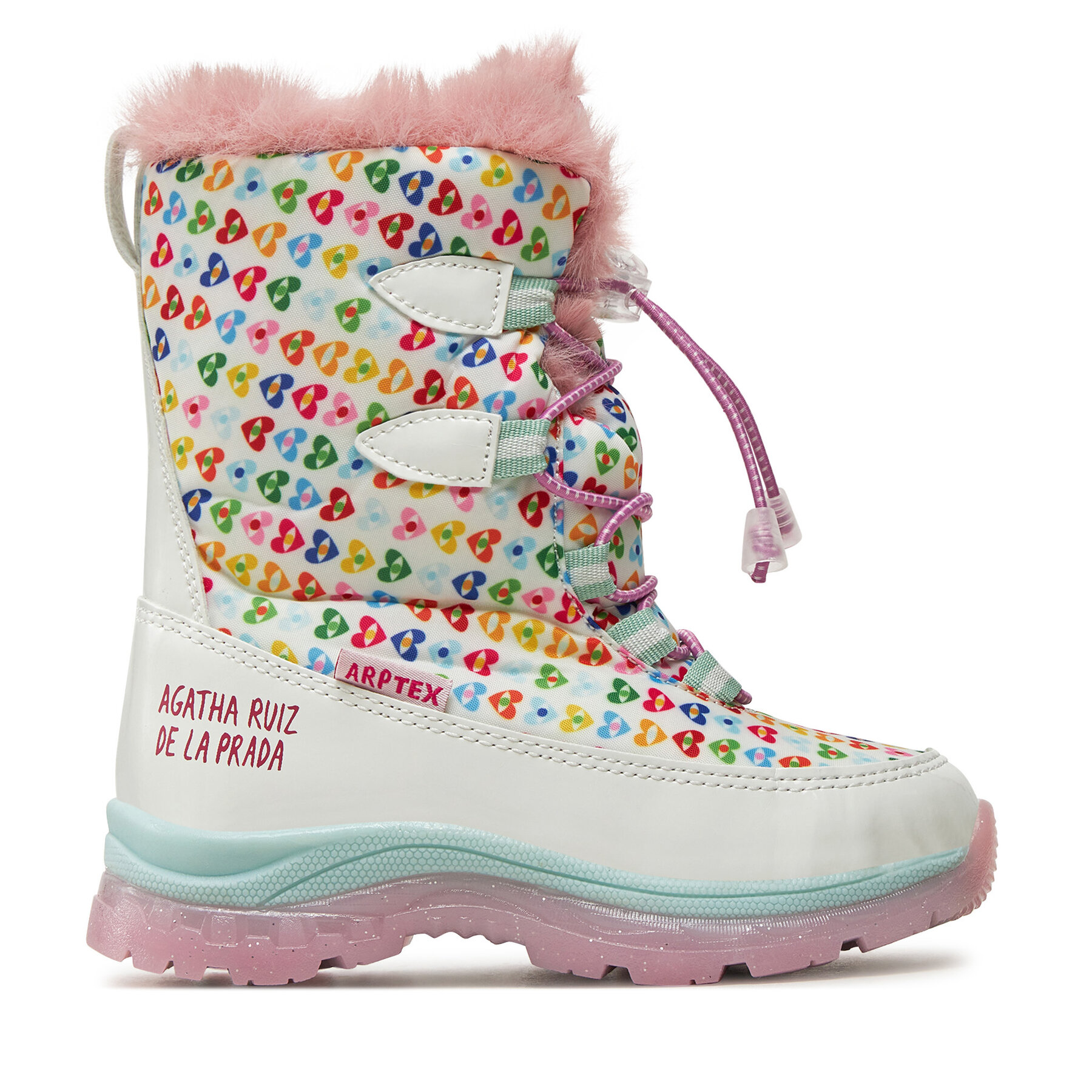 Bottes de neige Agatha Ruiz de la Prada 241992-B D Blanc