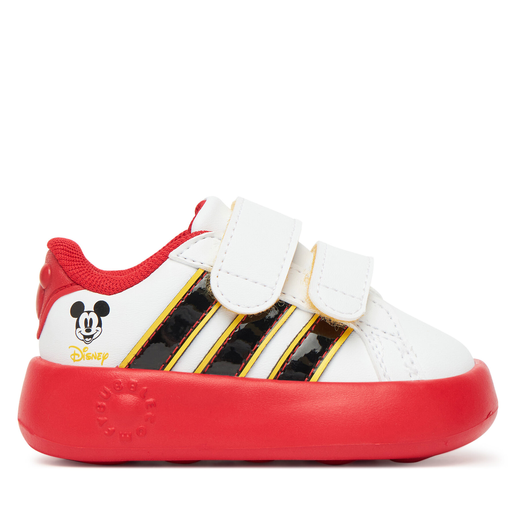 Sneakersy adidas Grand Court Mickey Cf I JQ8070 Biela