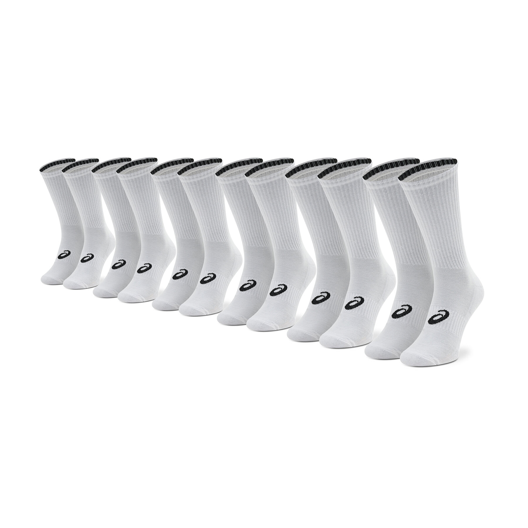 Ankelstrumpor unisex Asics 6PPK Crew 141802 Vit