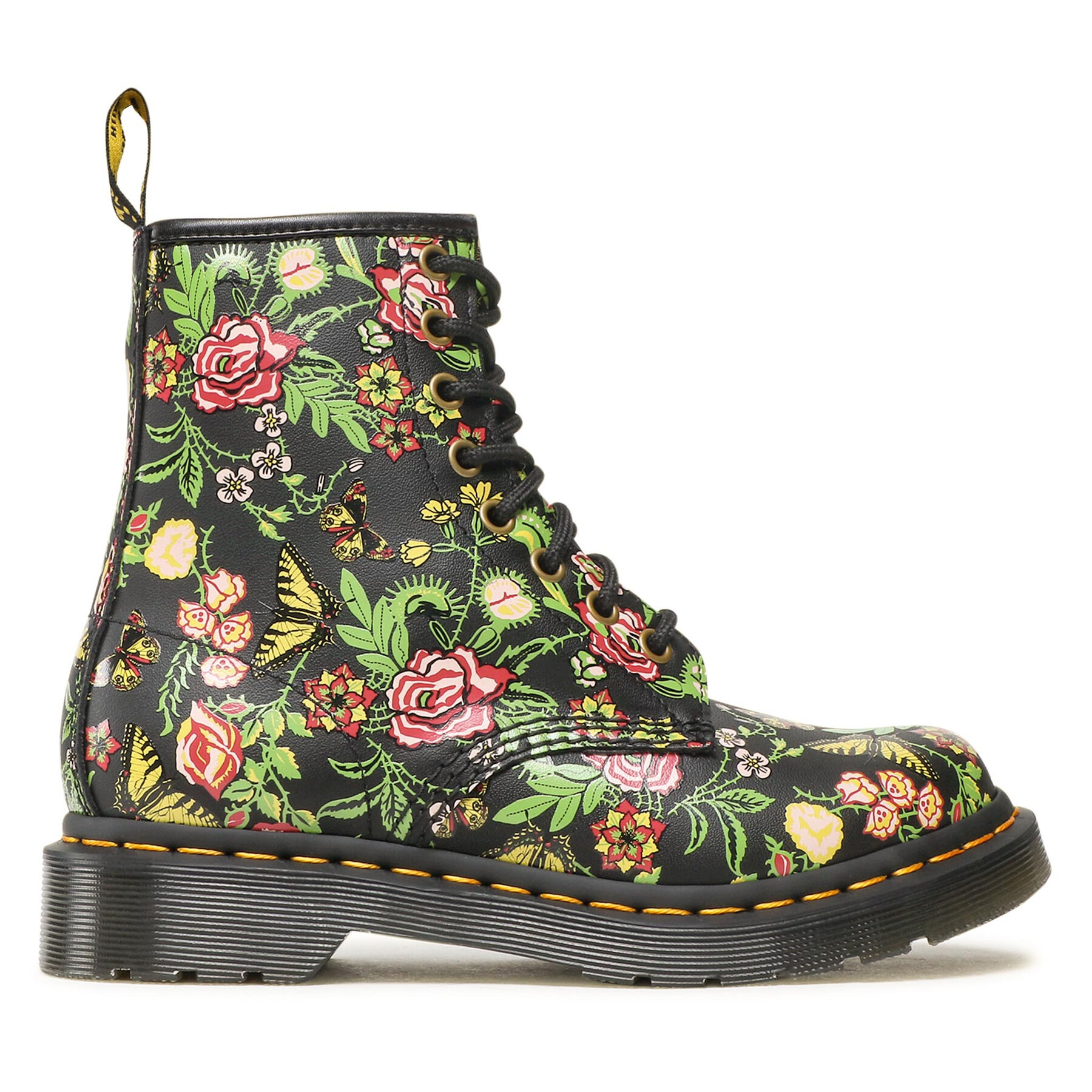 Klassiska kängor Dr. Martens 1460 Bloom 27247001 Svart