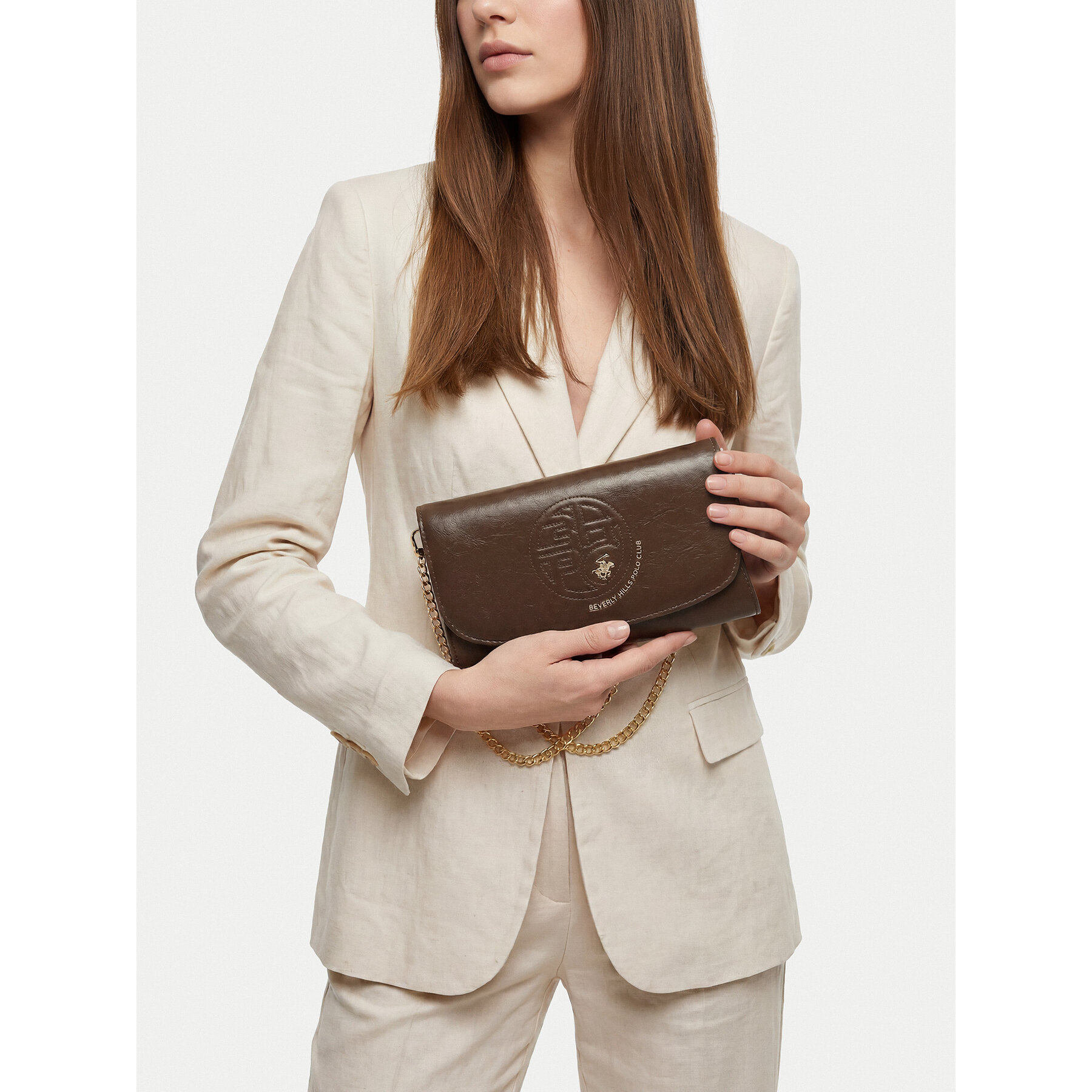 Портфейл Beverly Hills Polo Club CWBEO-BHPC-W1-008-SS26 Кафяв