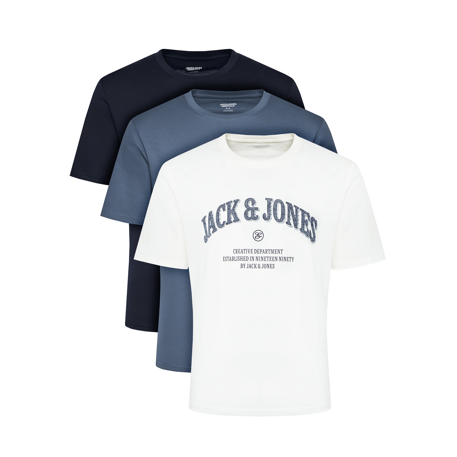 Jack & Jones T-shirt Earchive 12297673 Tamnoplava Regular Fit