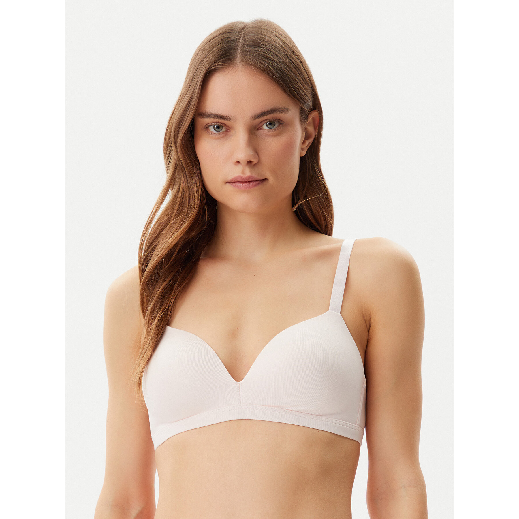 BOSS Bralette melltartó 50502739 Rózsaszín