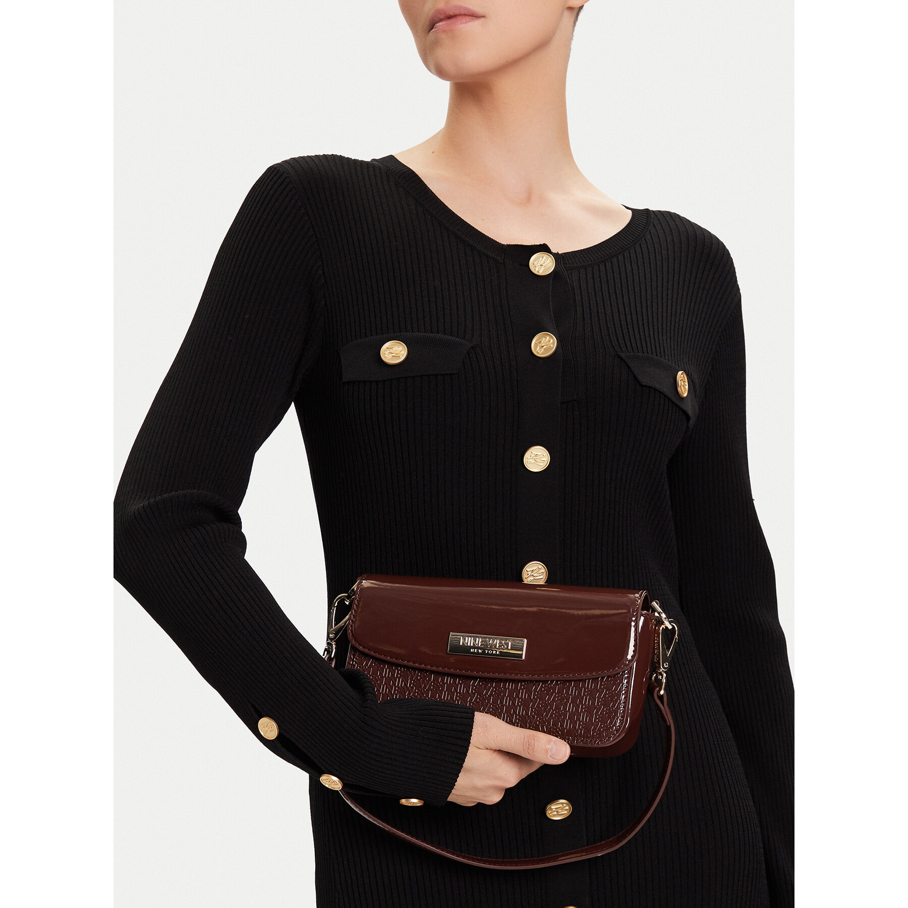 Kabelka Nine West CEO-MISSISIPI-I-LDA8009 Hnedá