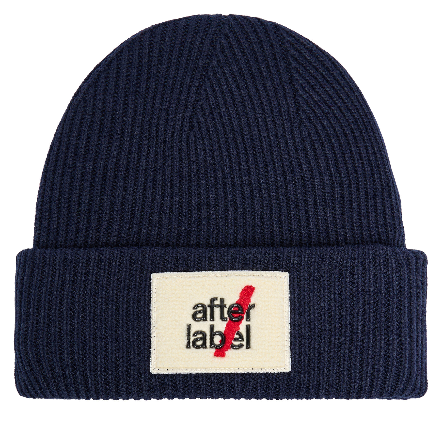 Berretto After Label Kiruna A00085 Blu scuro