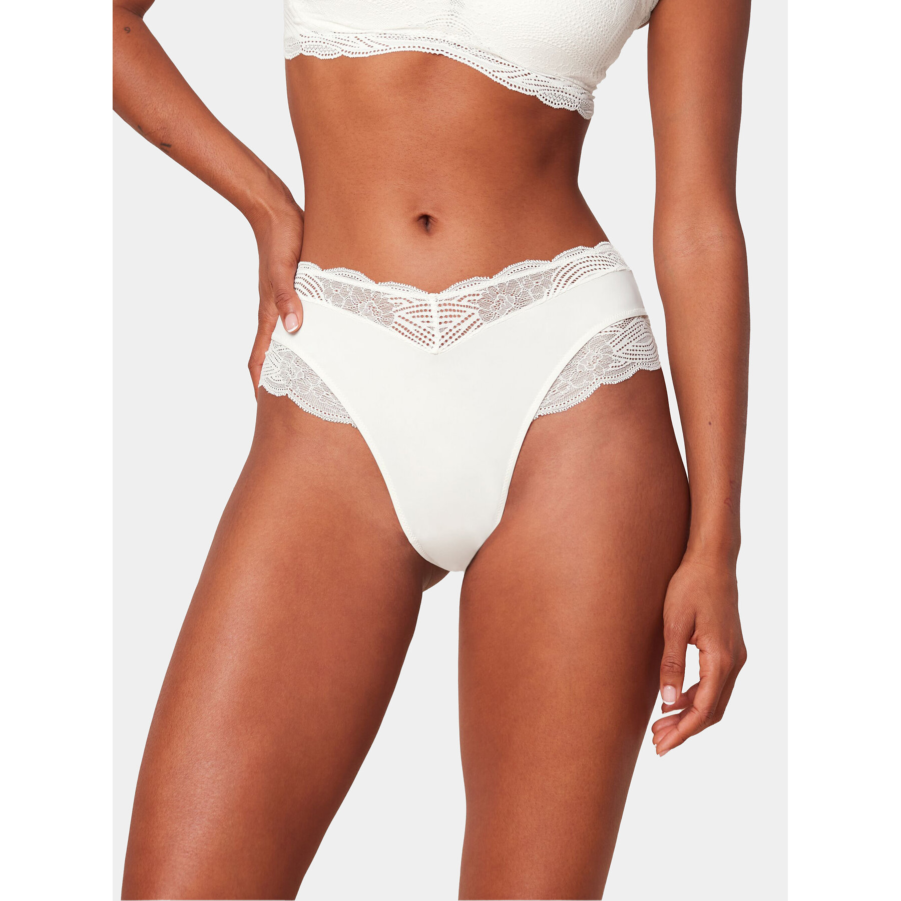 Triumph Culotte classiche Lift Smart Bandeau Maxi EX 10215945 Écru