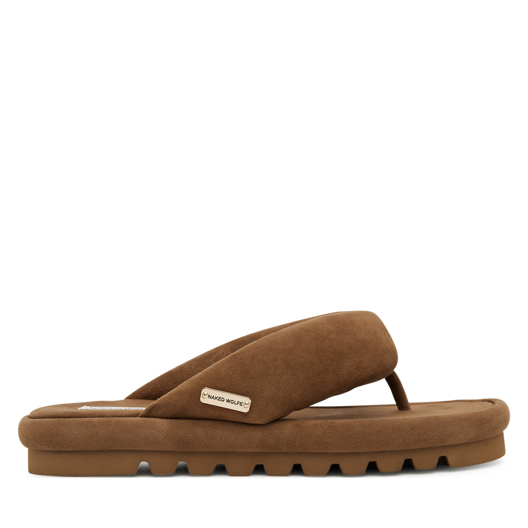 Donna Infradito Naked Wolfe, Taglia 37, Marrone, Hilary, taglia : 37