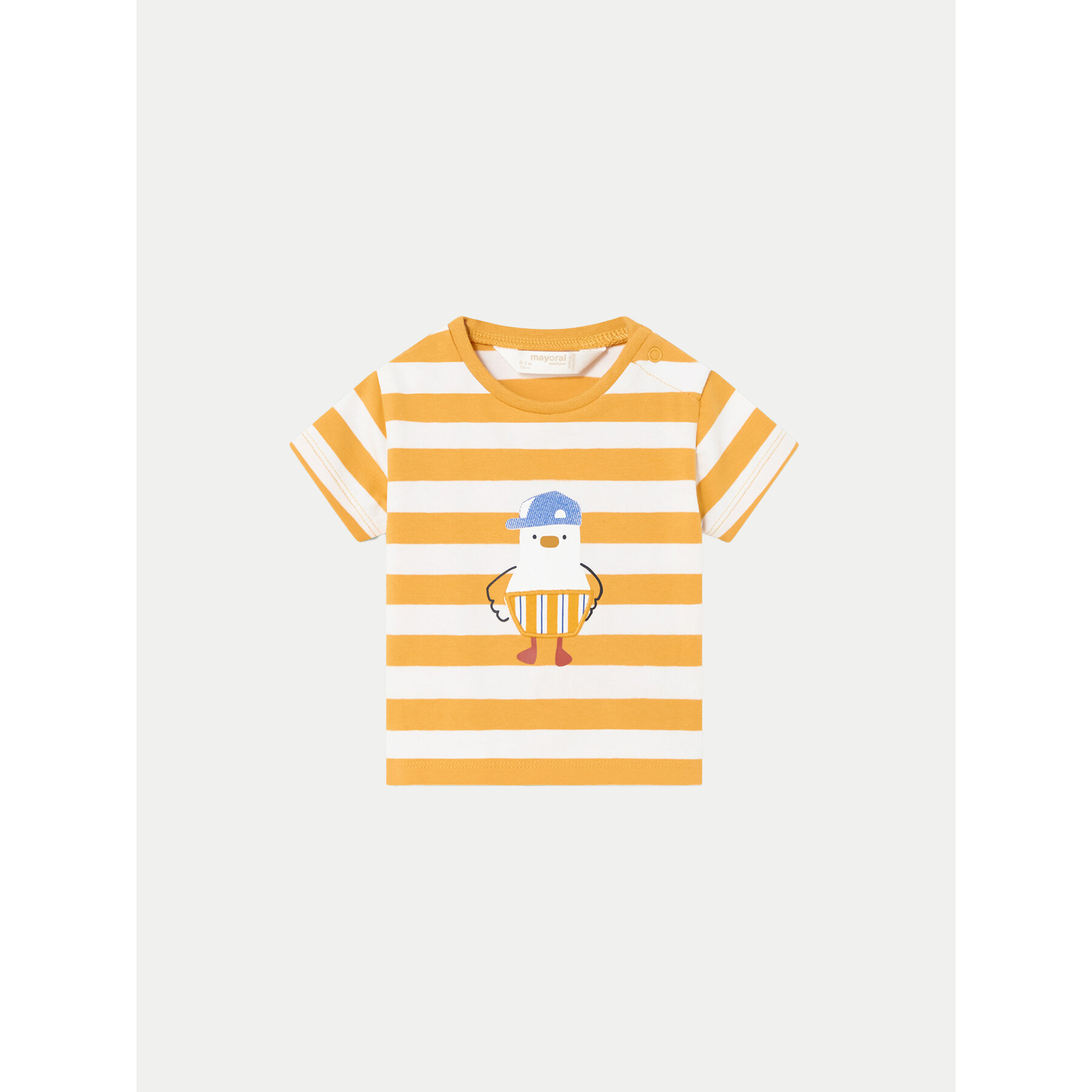 Mayoral T-Shirt 01003 Κίτρινο Regular Fit