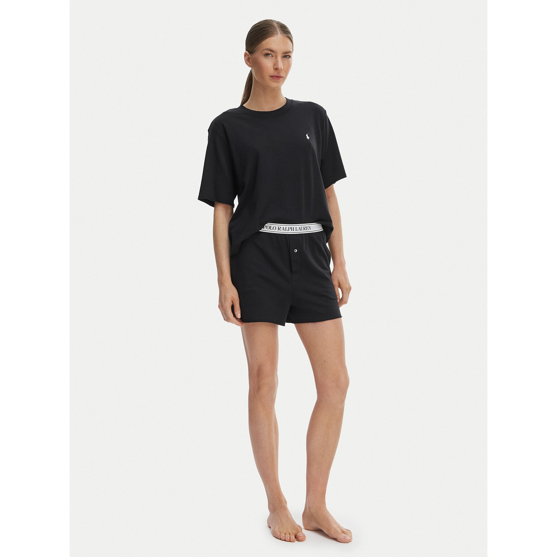 Polo Ralph Lauren Pyjama 4P8029 Schwarz Regular Fit