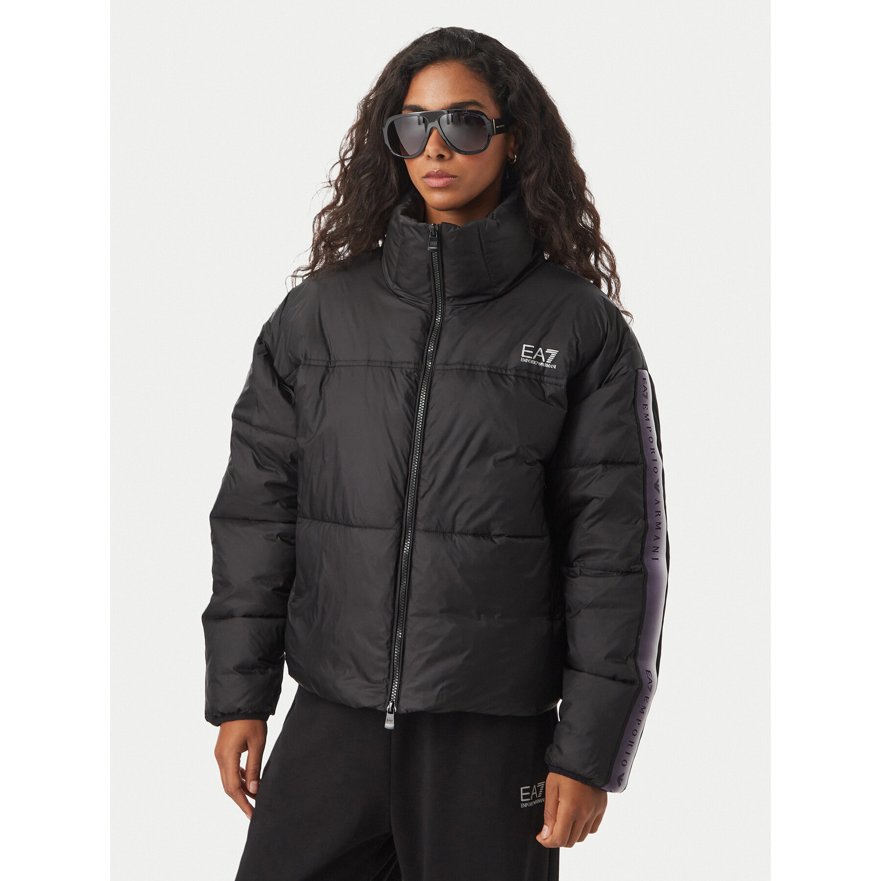 EA7 Emporio Armani Winterjacke 7W001519 AF16413 UC001 Schwarz Regular Fit