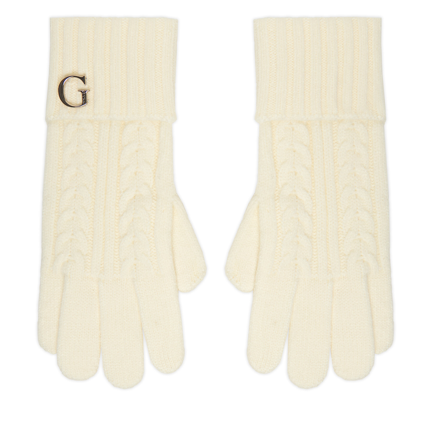 Mănuși de Damă Guess AW5382 POL02 Alb