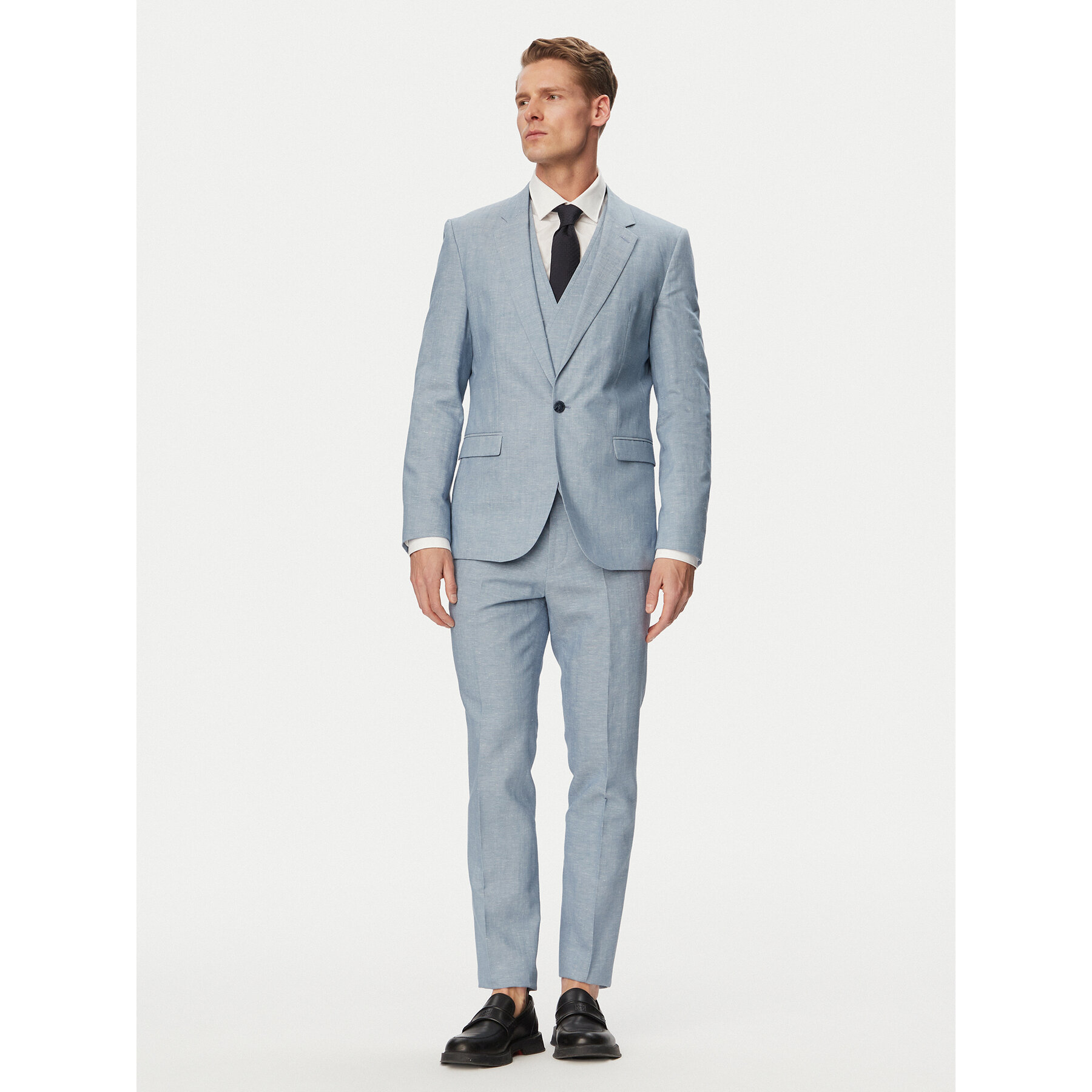 HUGO Anzug Arti/Hesten242V1X 50559671 Hellblau Extra Slim Fit