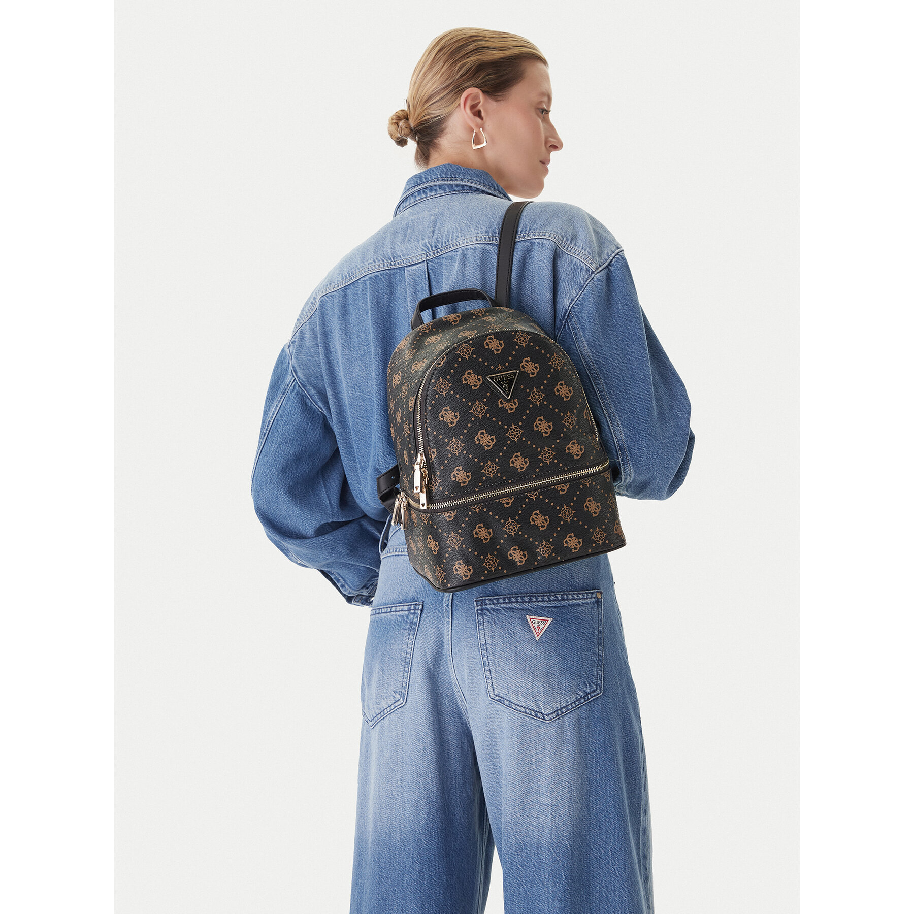 Раница Guess Silia Travel TWGP98 90032 Черен