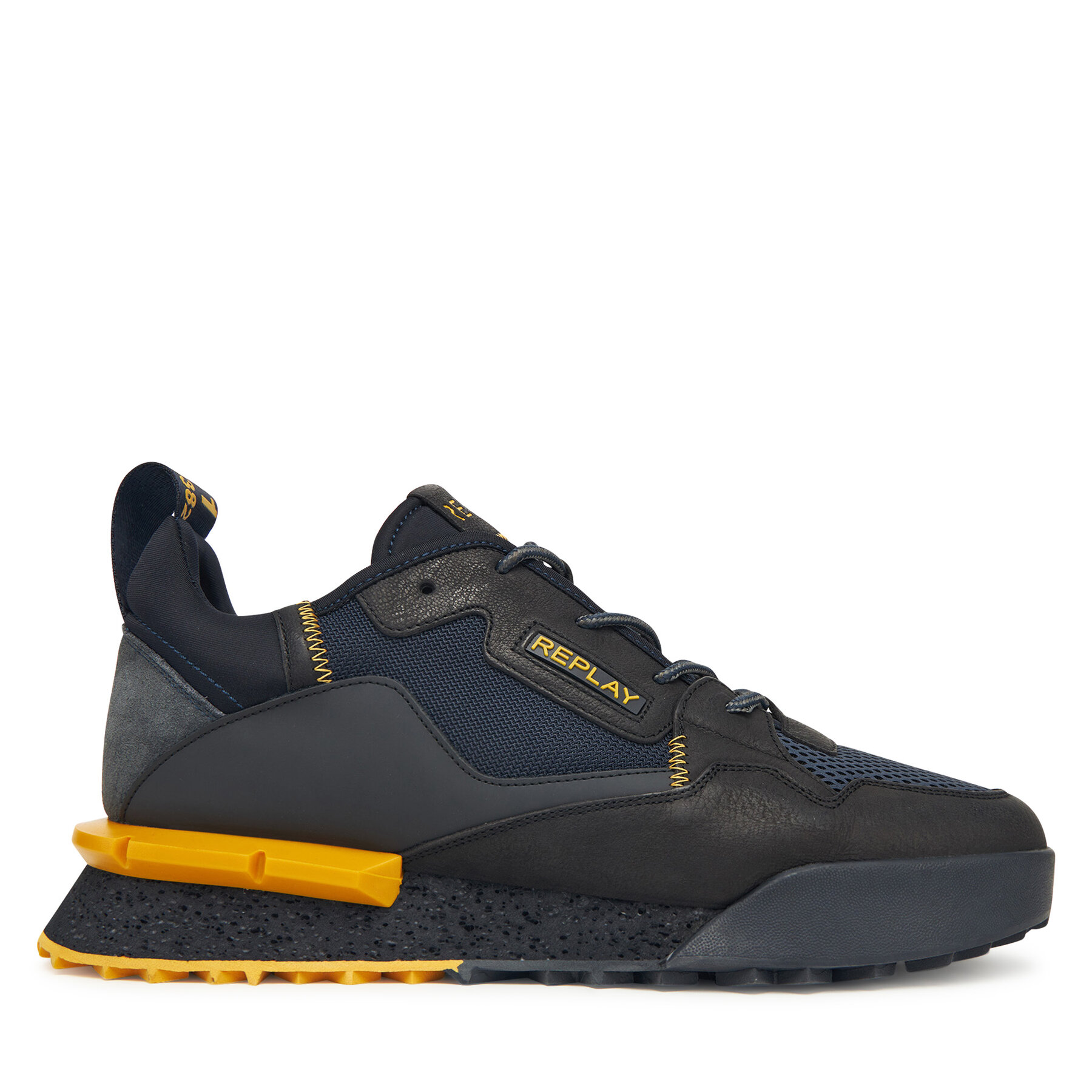 REPLAY Pánske Sneakersy, Rozmer: 41, Tmavomodrá, Field M GMS1P .000.C0066L