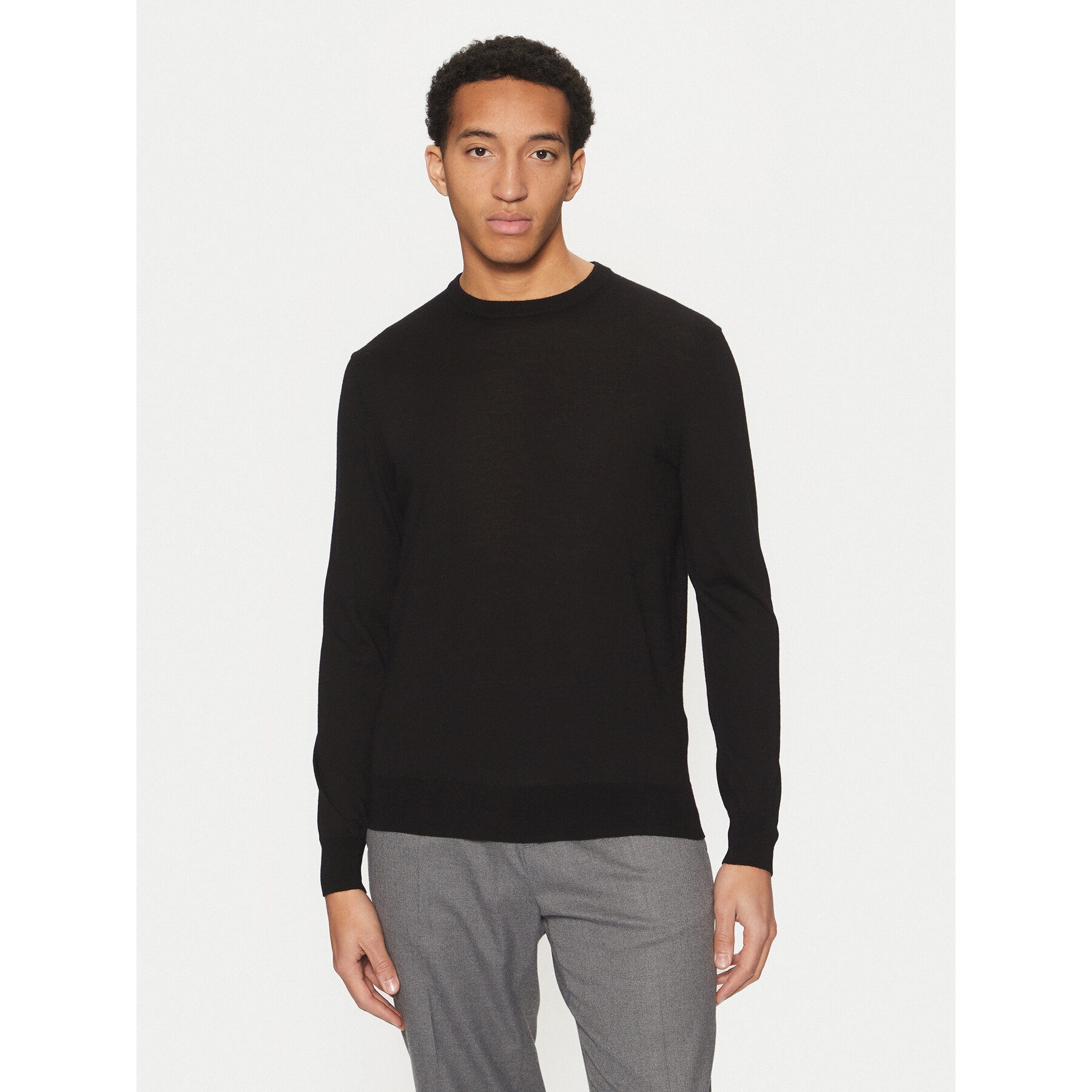 Guess Pullover 170947 Schwarz Classic Fit