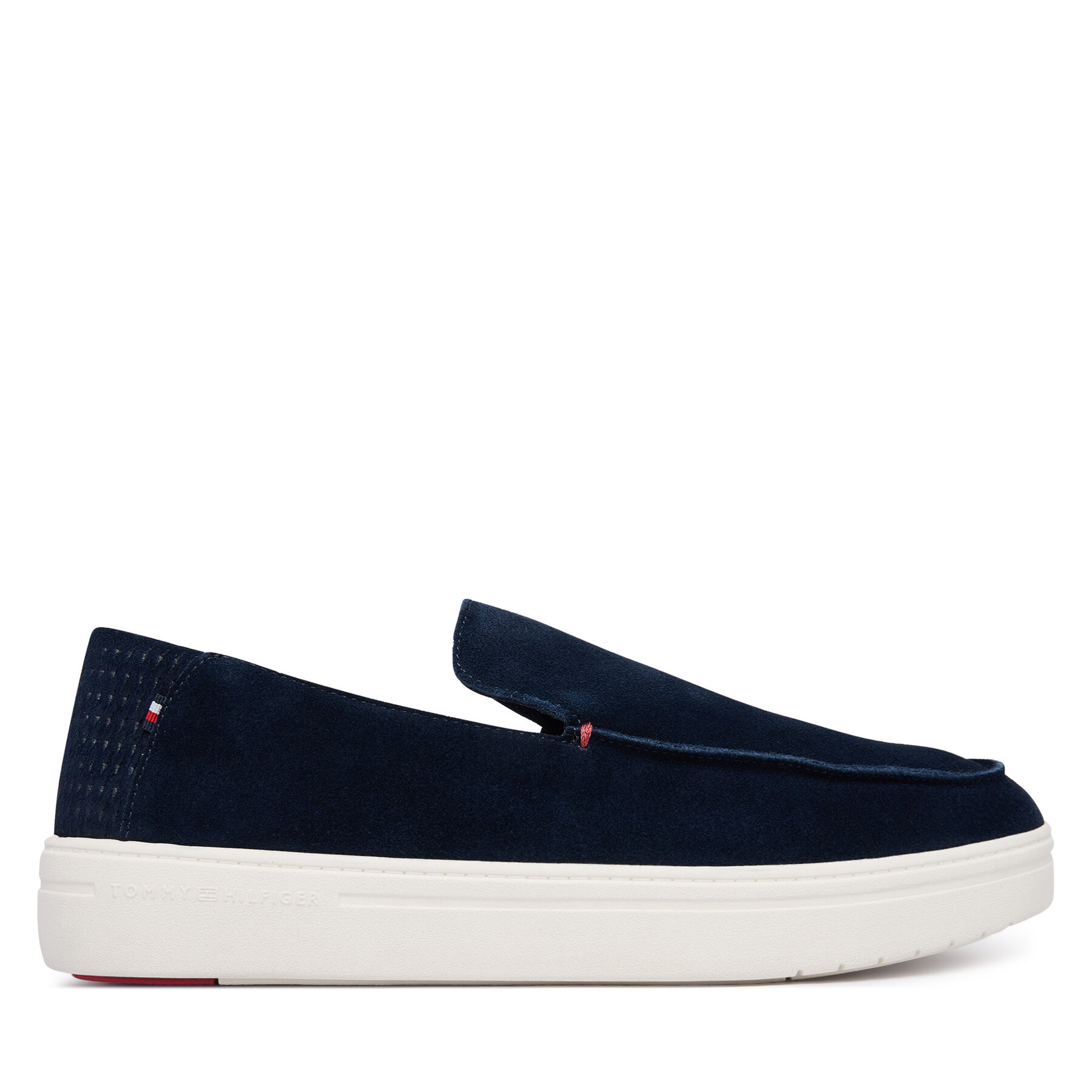Lords Tommy Hilfiger Modern Light Suede Loafer FM0FM05924 Sötétkék