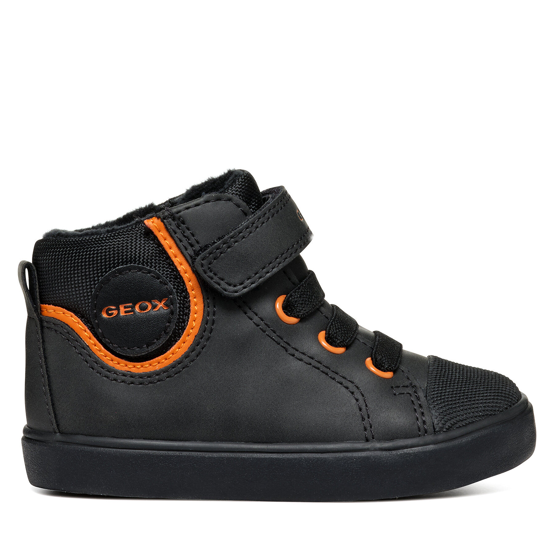 Snörskor Geox B Gisli Boy B461NC 0MEFU C9279 Svart