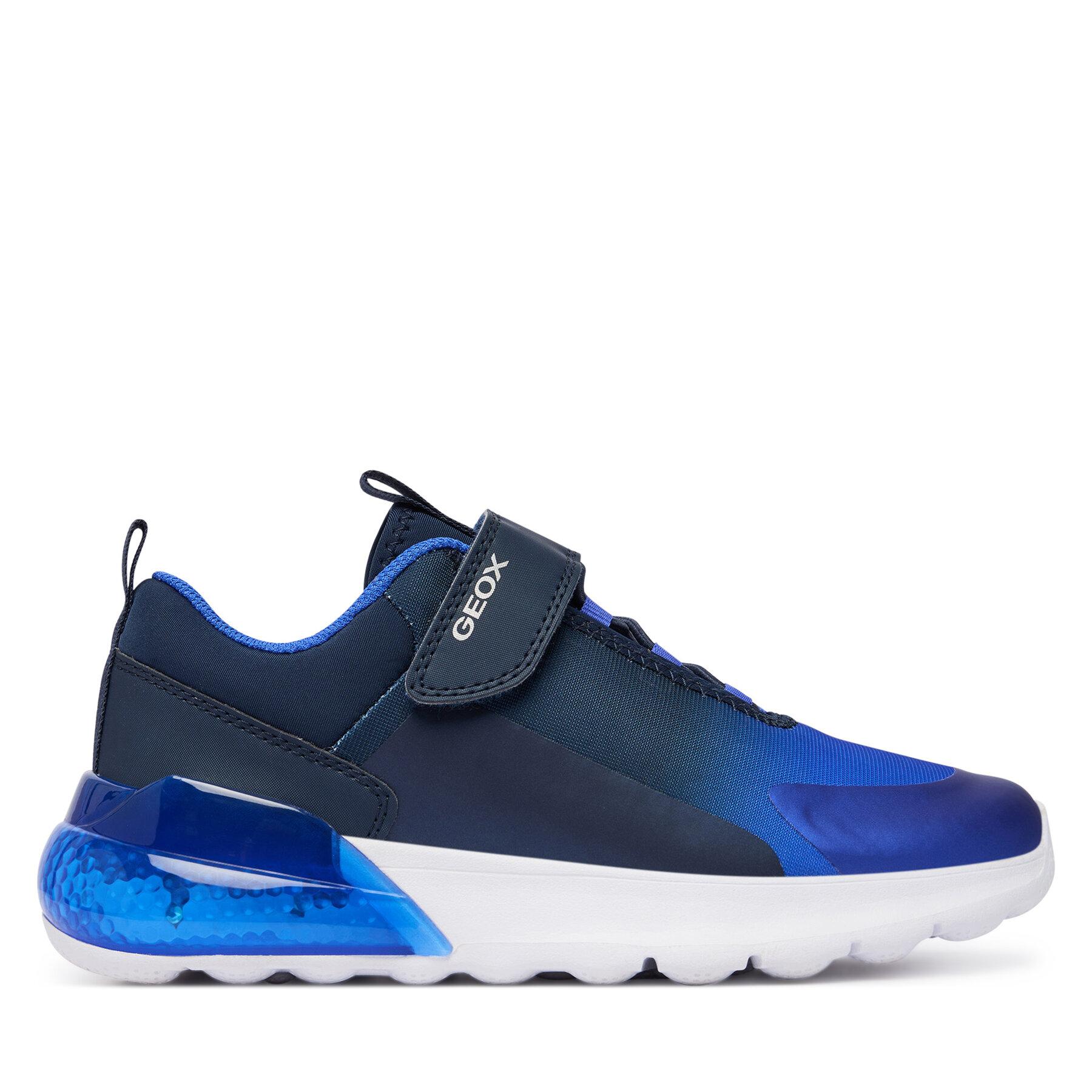Sneakers Geox J Activart Illuminus Boy J56LYA 02A9J C4226 Albastru