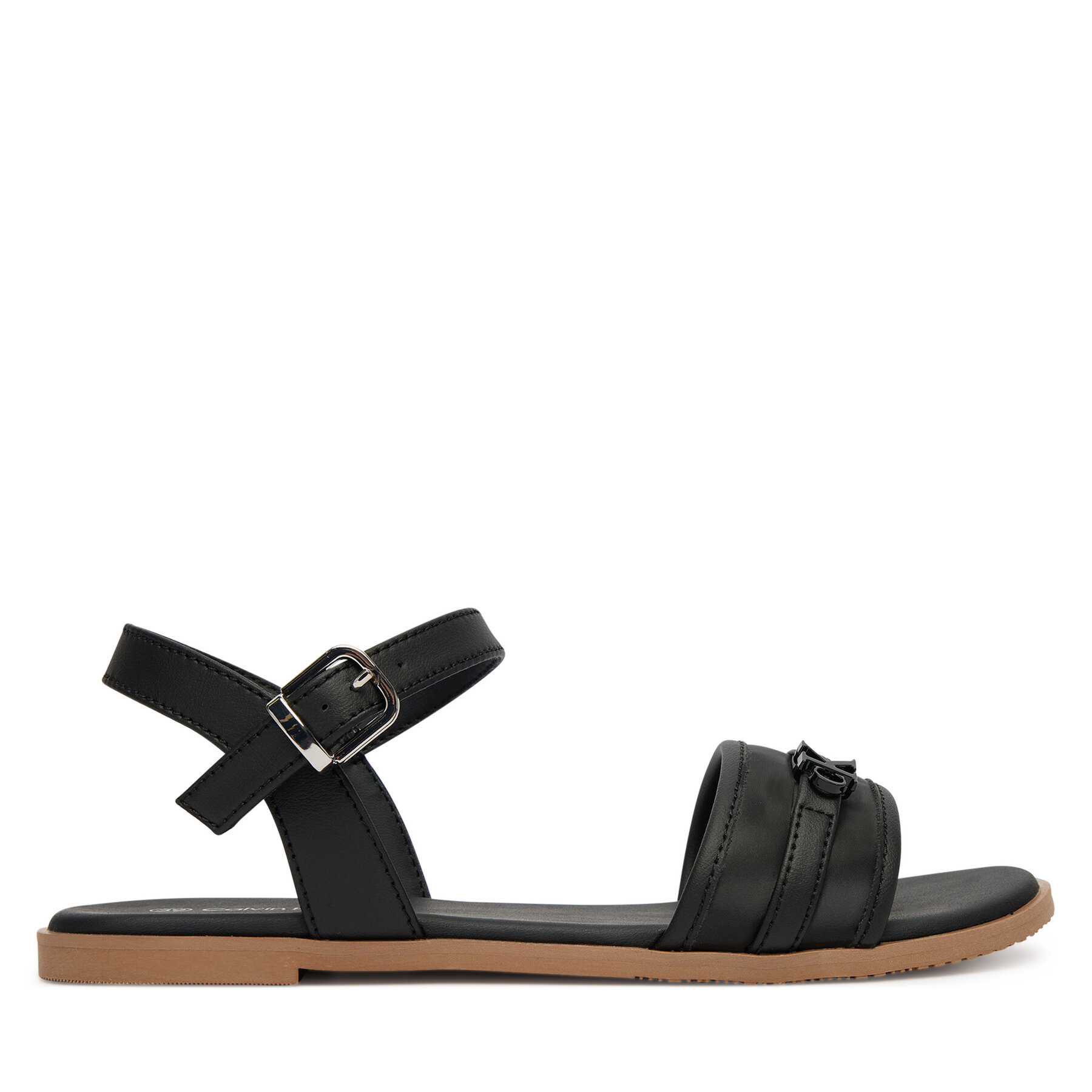Sandali Calvin Klein Velcro Sandal V3A2-83247-1752 Črna