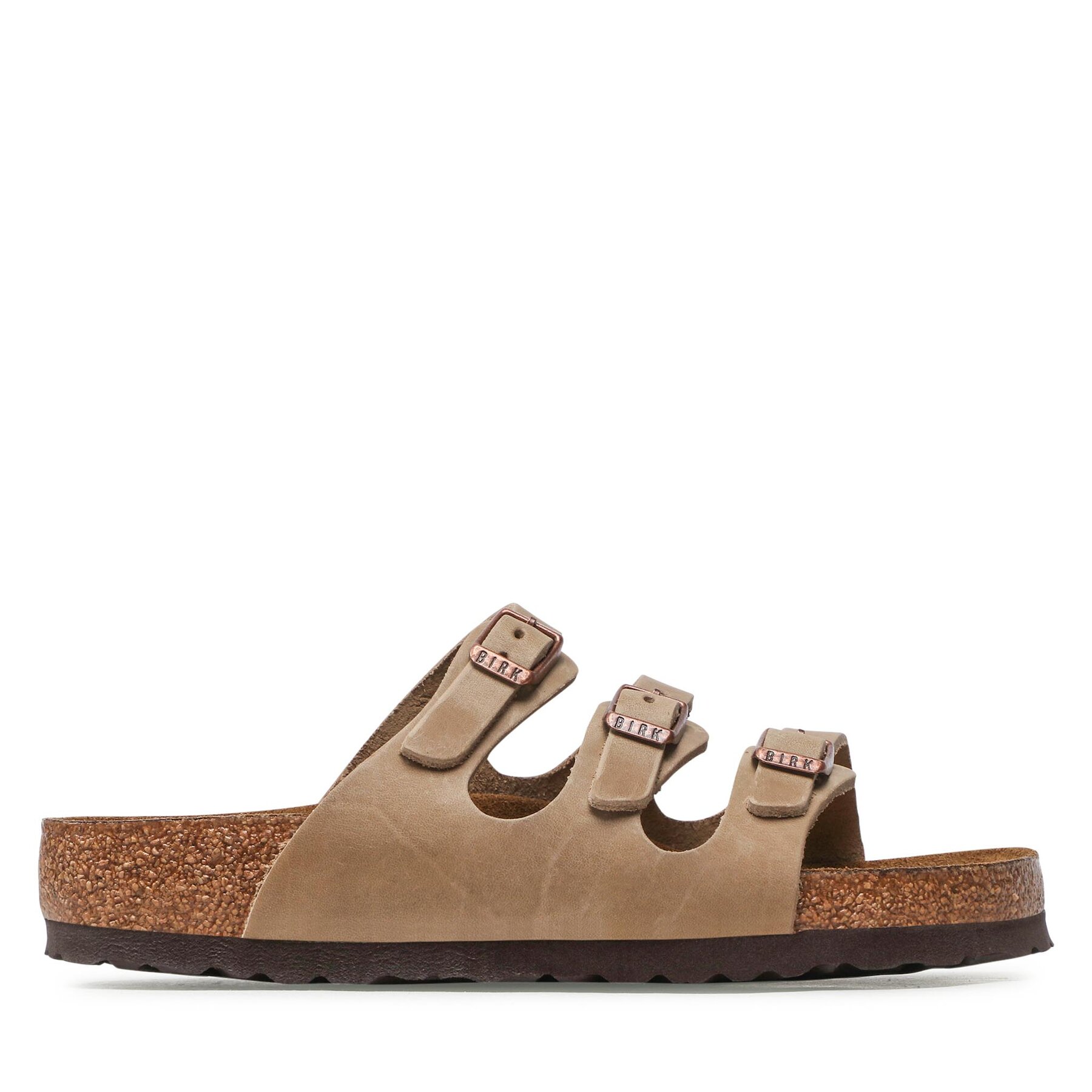 Damskie Birkenstock Klapki, Rozmiar 35 Beżowy Florida 1011432