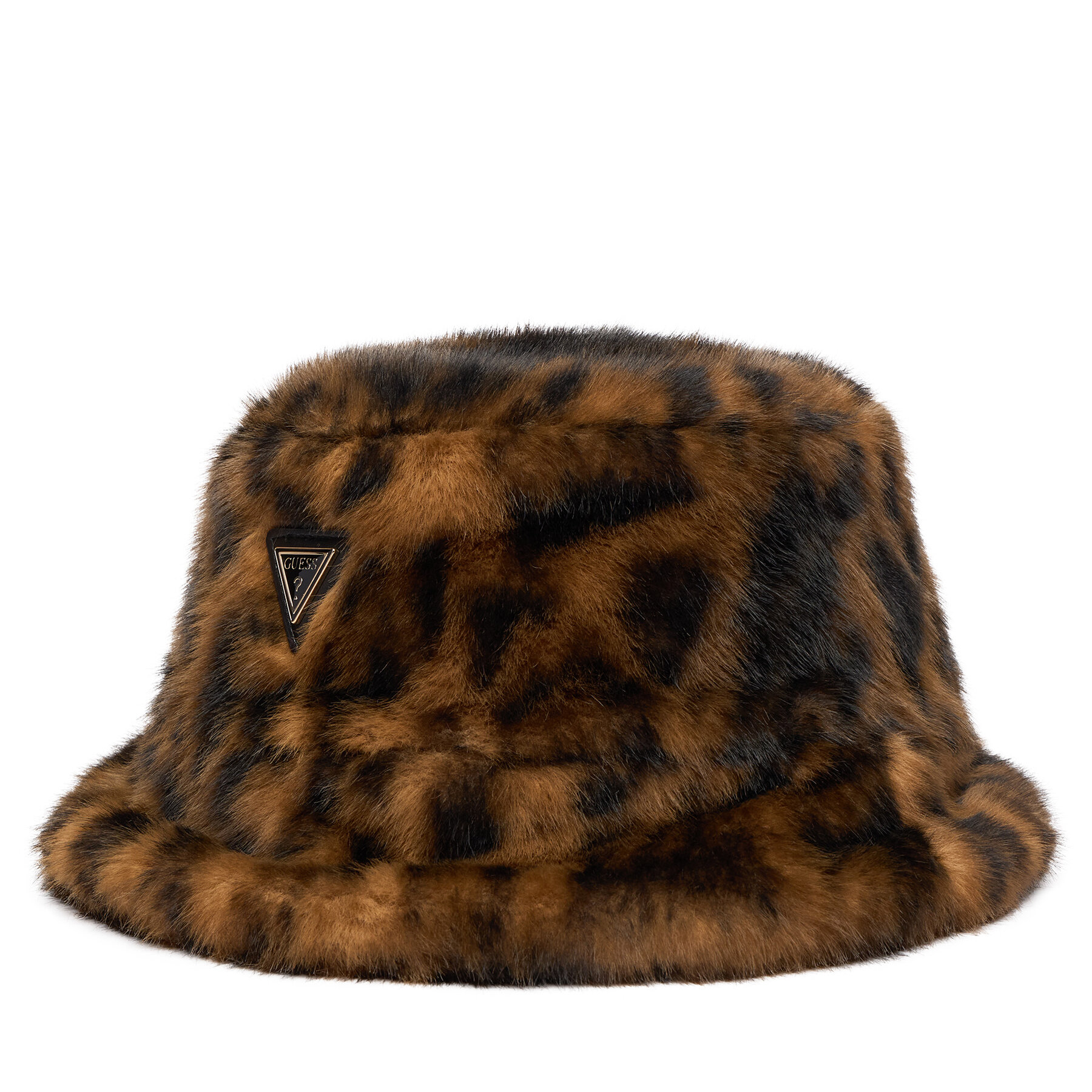 Текстилна шапка Guess Bucket W6RZ08 W3900 Кафяв