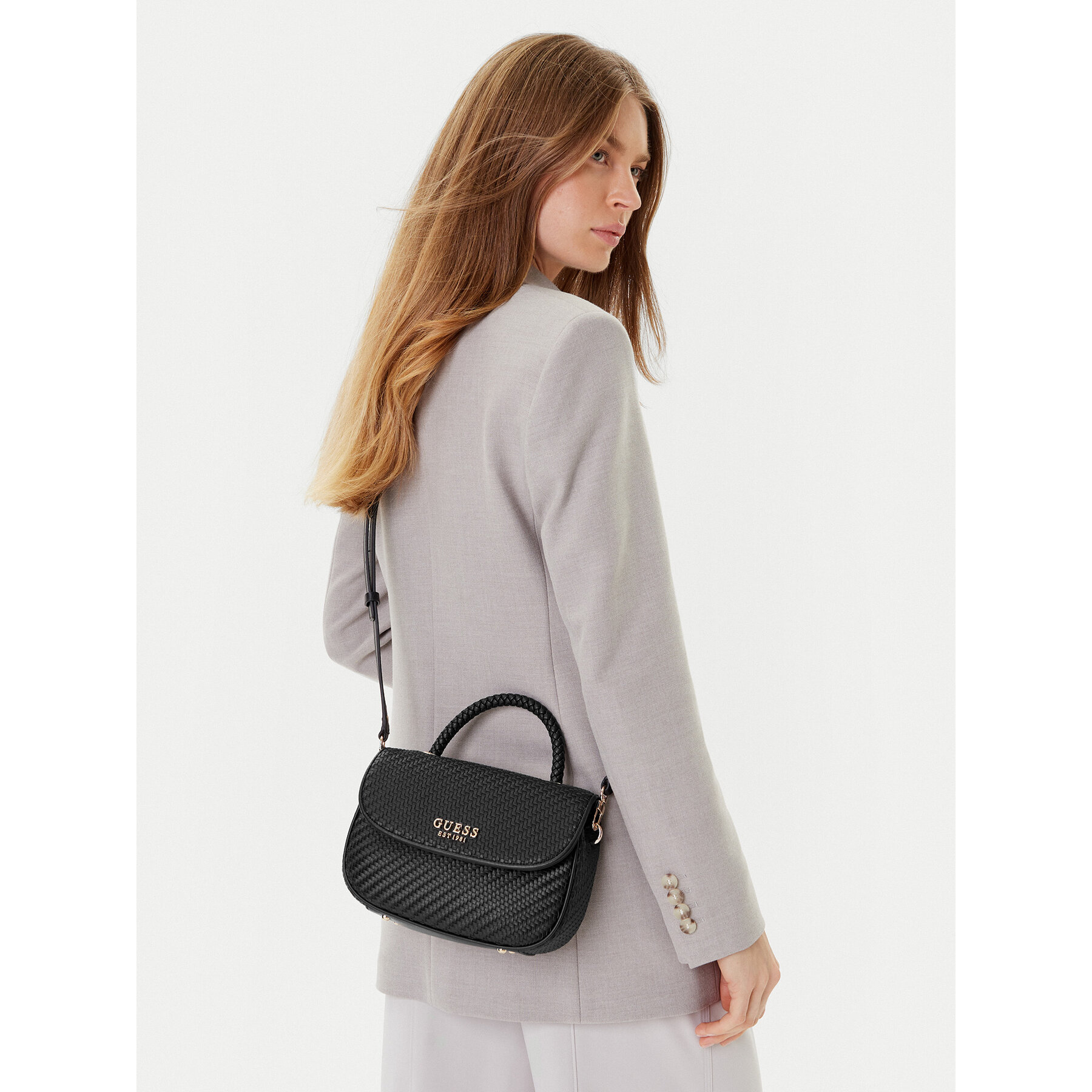 Дамска чанта Guess Mirema HWWG96 31200 Черен