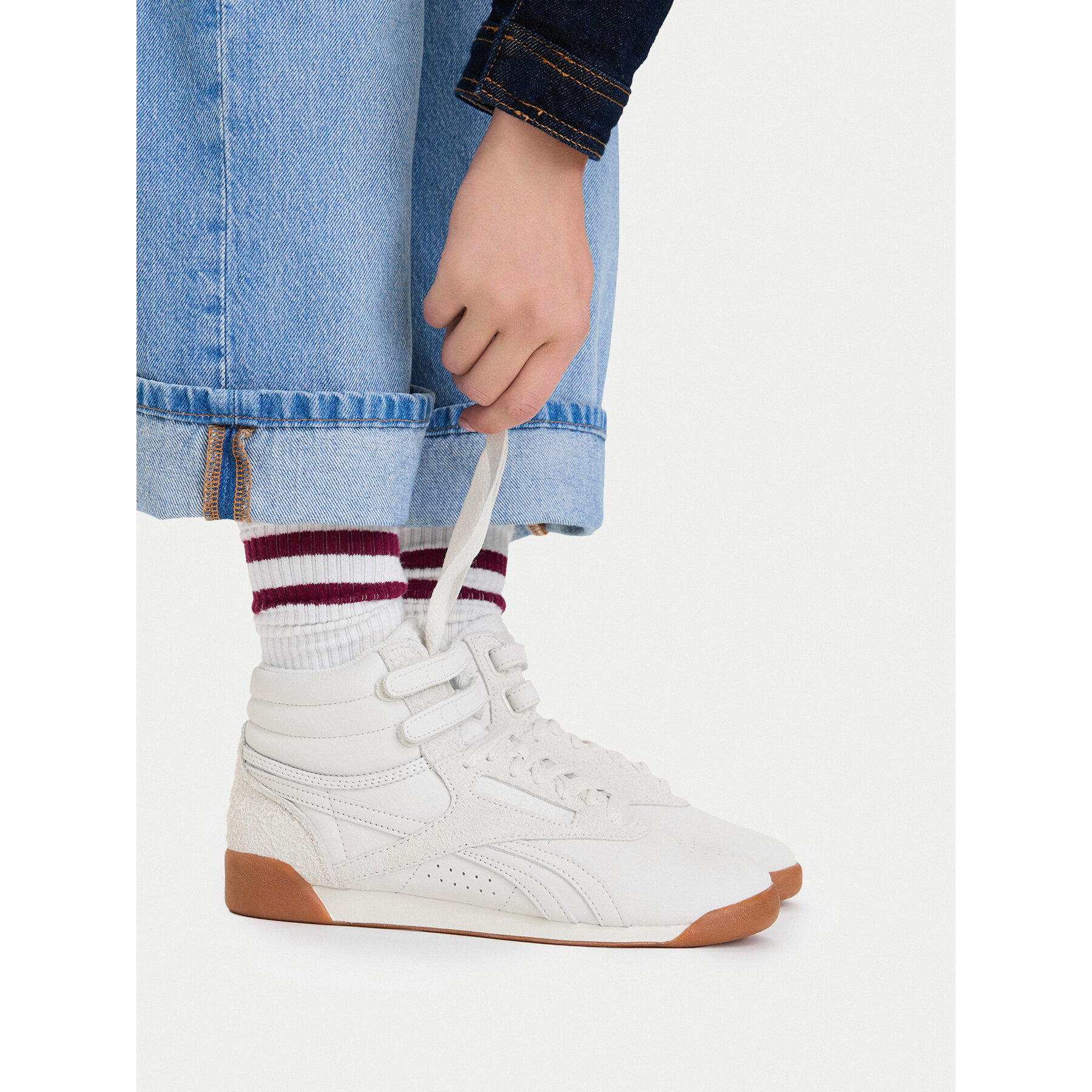 Tenisice Reebok EO-FREESTYLE HI 100273269 Bijela