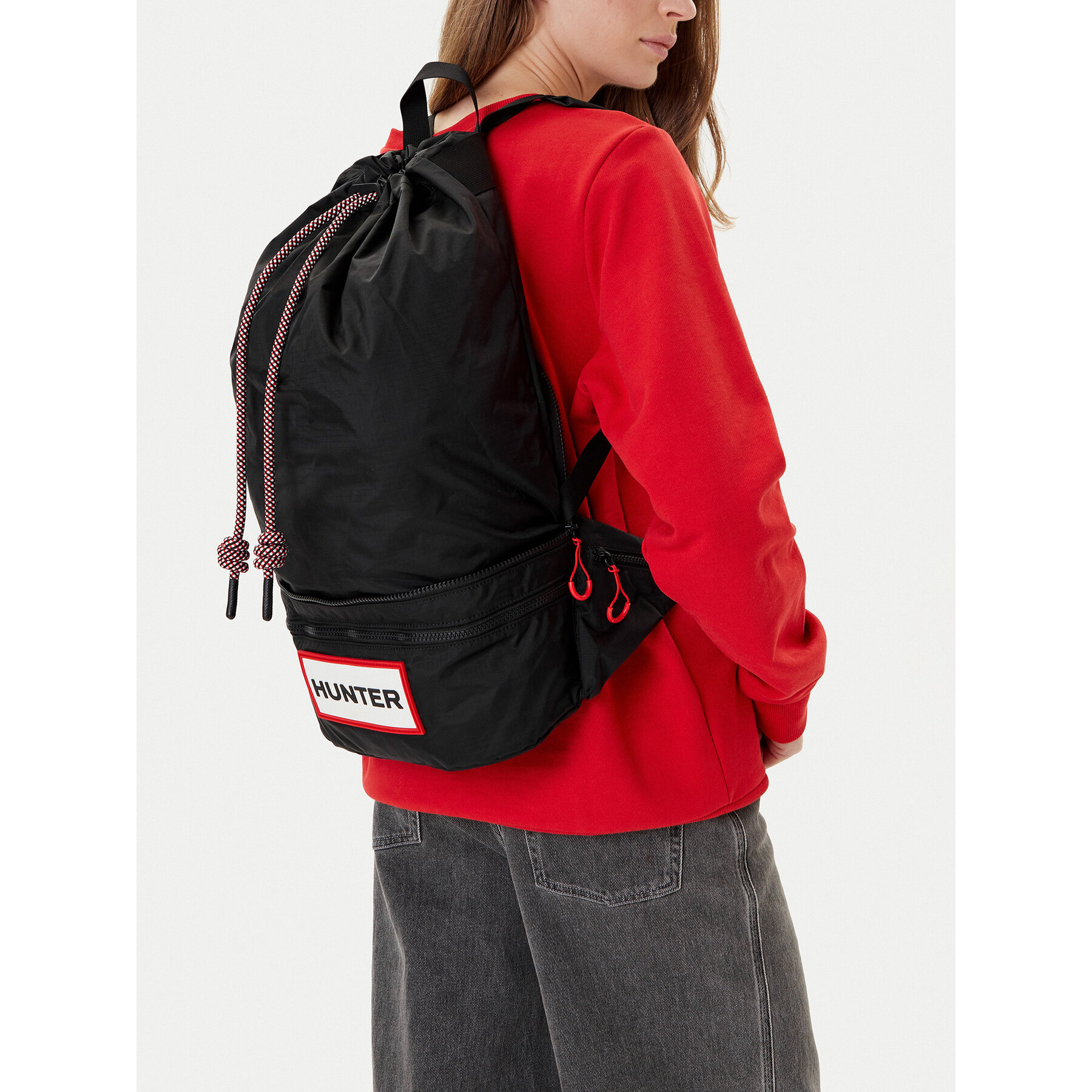 Hátizsák Hunter UBB1519NRS-RBO Fekete