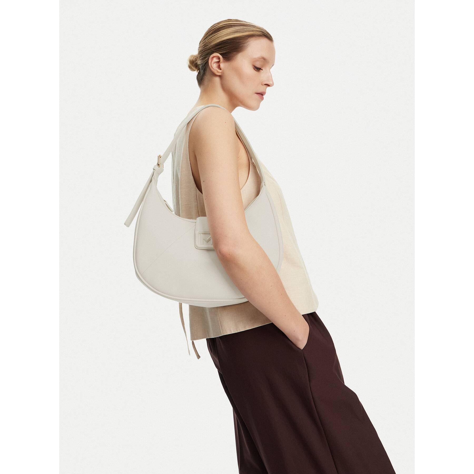 Τσάντα Marella Mazurca 2513511026200 Λευκό