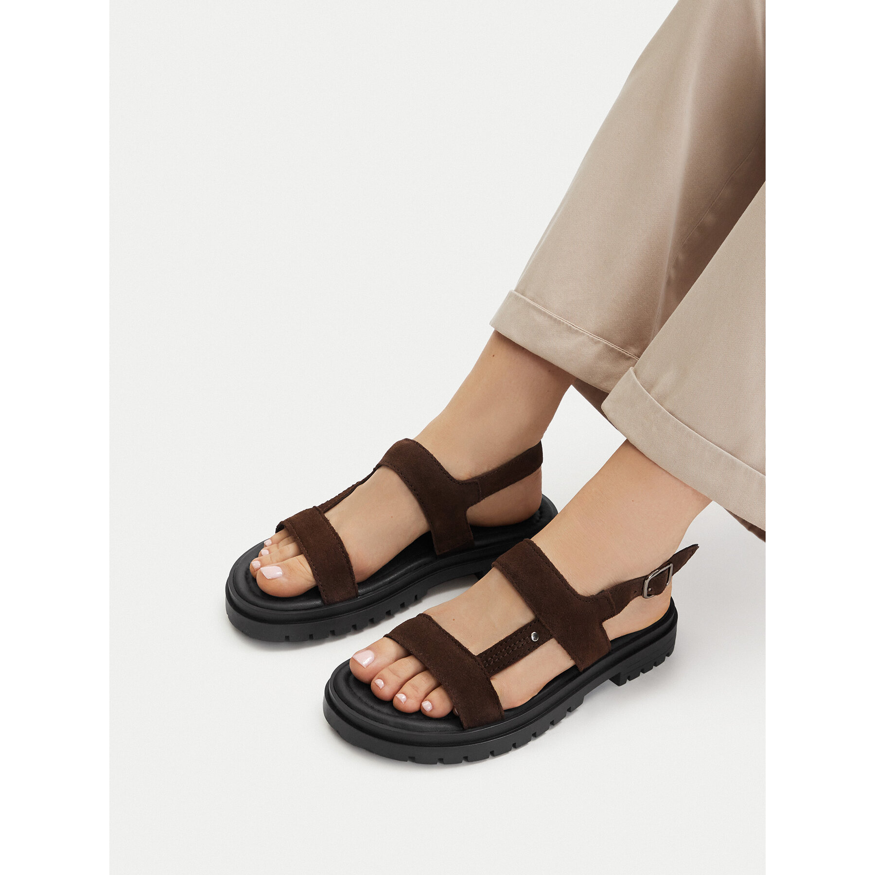 Sandale Lasocki CEO-WI34-3310-18650 Maro închis