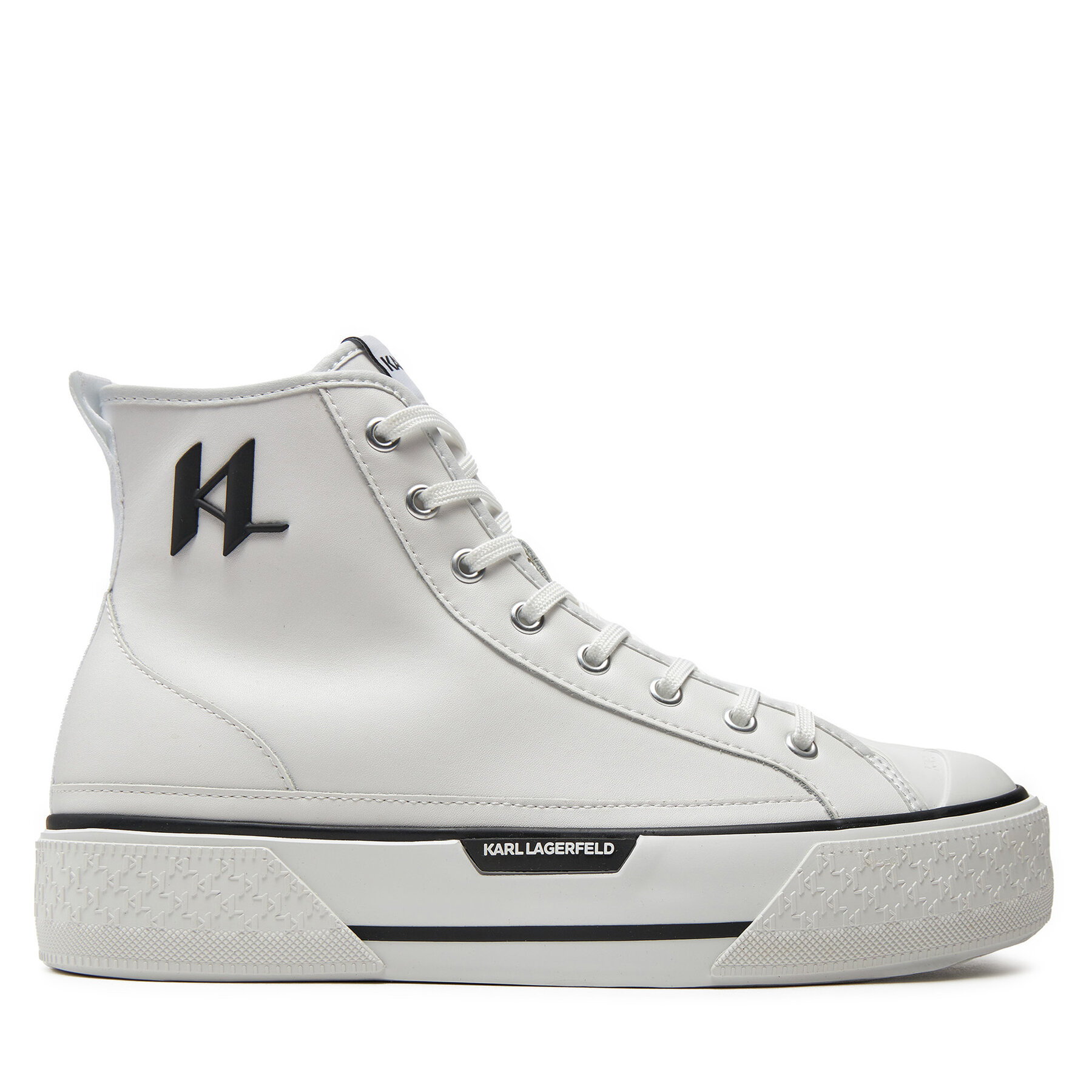 Uomo Scarpe da ginnastica KARL LAGERFELD, Taglia 45, Bianco, KL50450, taglia : 45