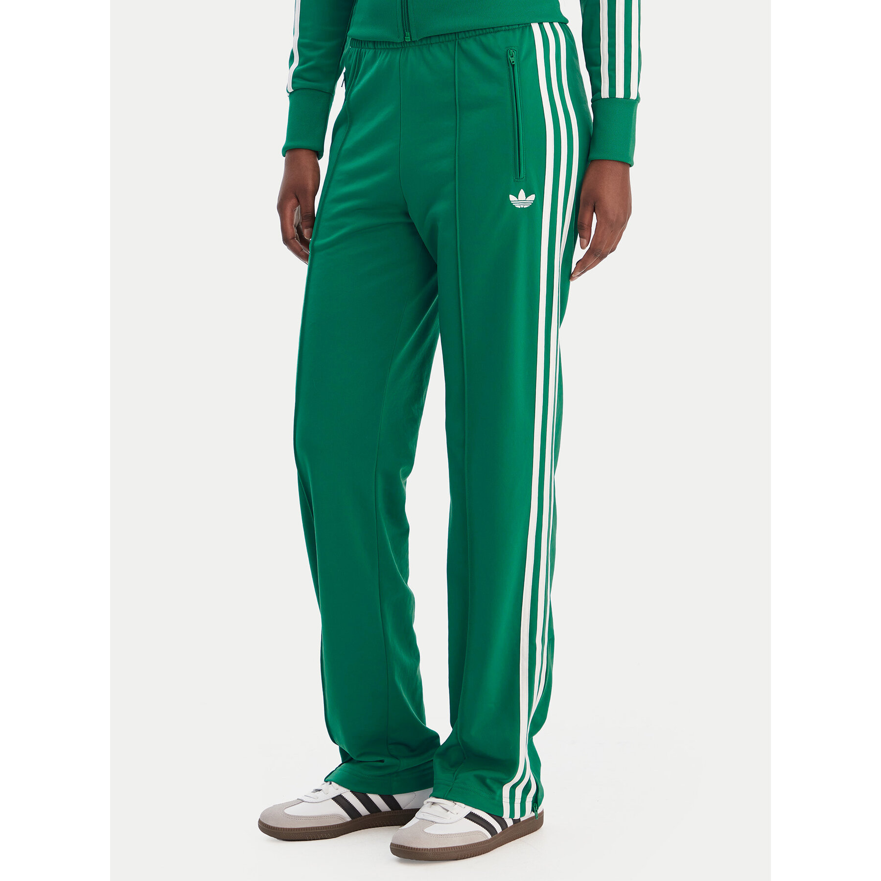 adidas Jogginghose Firebird Classic KD3649 Grün Regular Fit