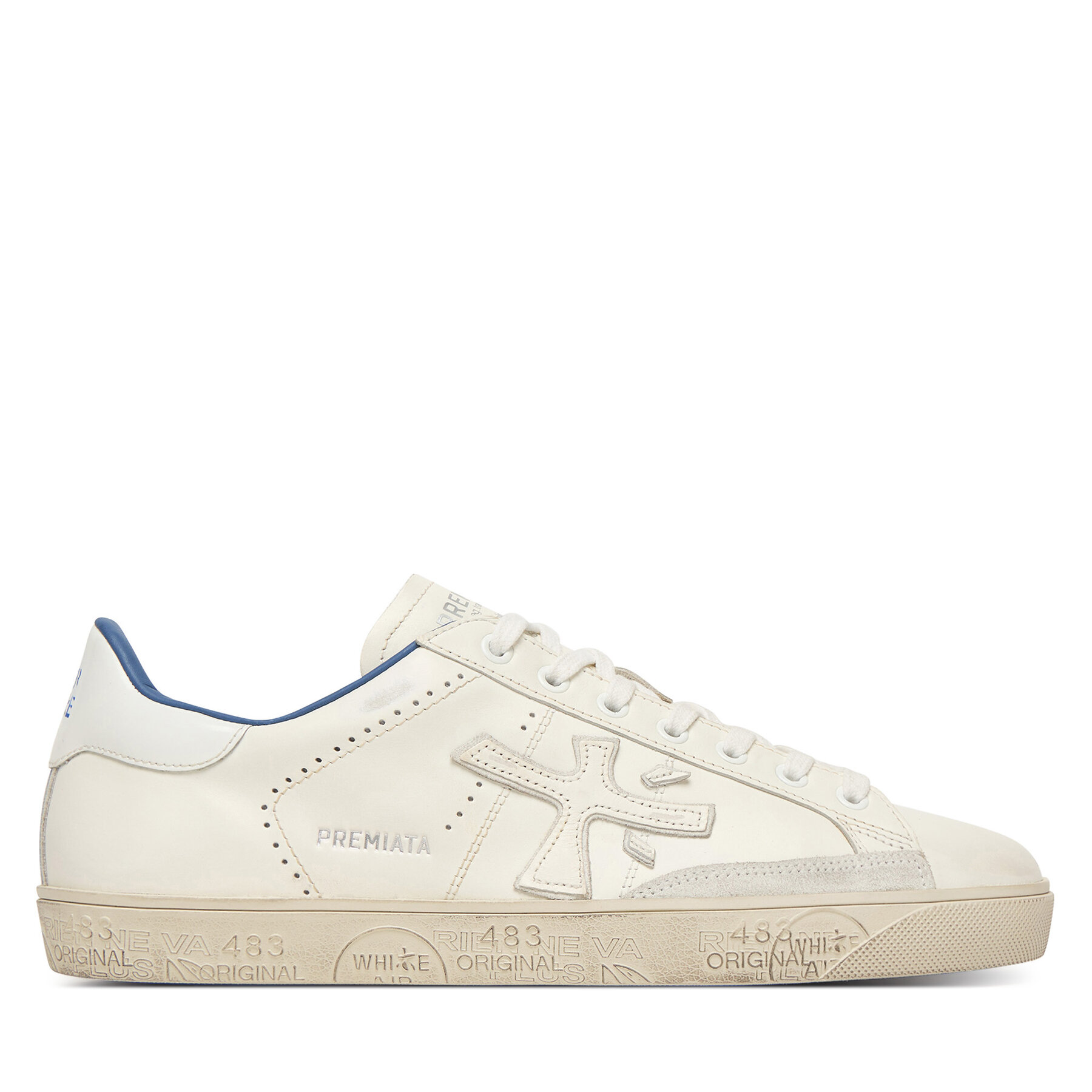 Сникърси Premiata Steven Var 6652 Бял