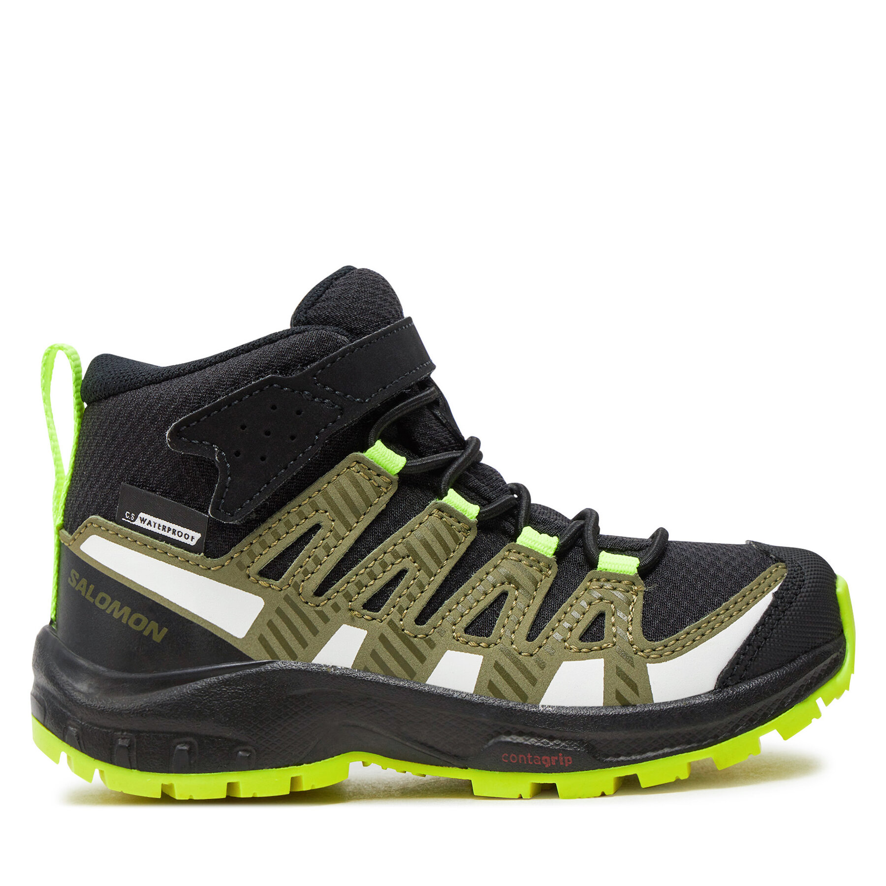 Trekingová obuv Salomon Xa Pro V8 Mid Climasalomon™ Waterproof L47289600 Čierna