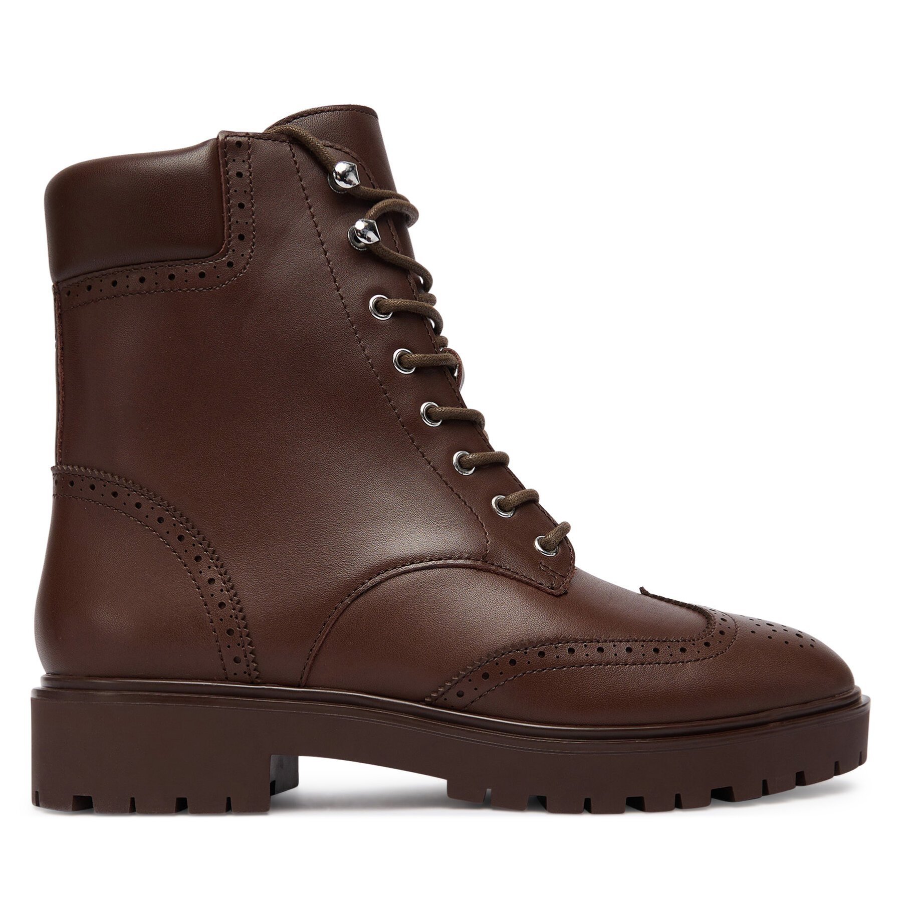 Gležnjarji LAUREN RALPH LAUREN Alysn 802977885002 Rjava