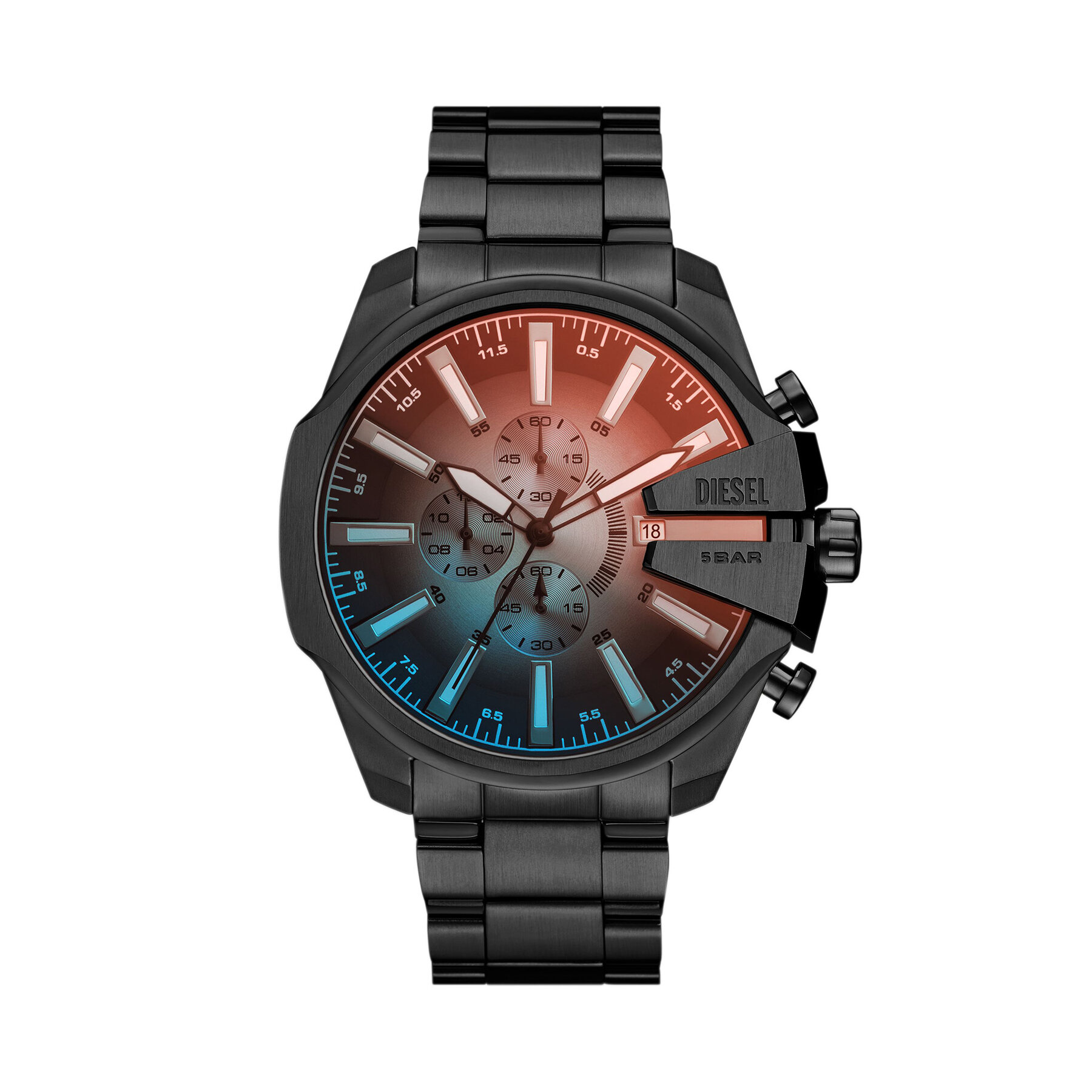 Часовник Diesel Mega Chief Slim DZ4689 Черен