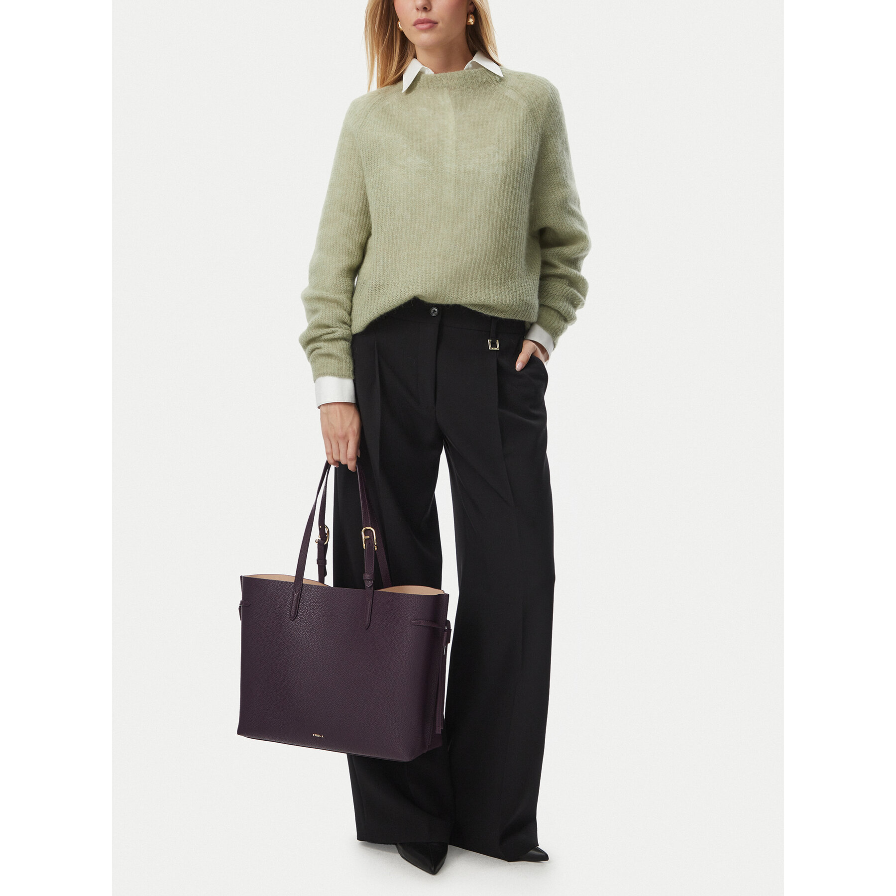 Torbica Furla Ava L Tote WB02001 BX4329 5340S Tamno smeđa