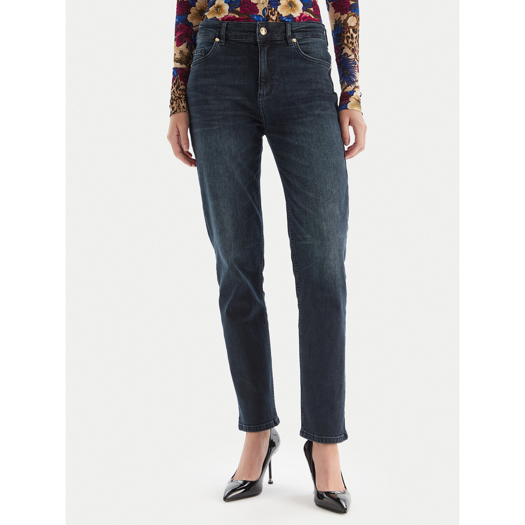Just Cavalli Jeans 79PAB5L1 CDWAD Dunkelblau Slim Fit