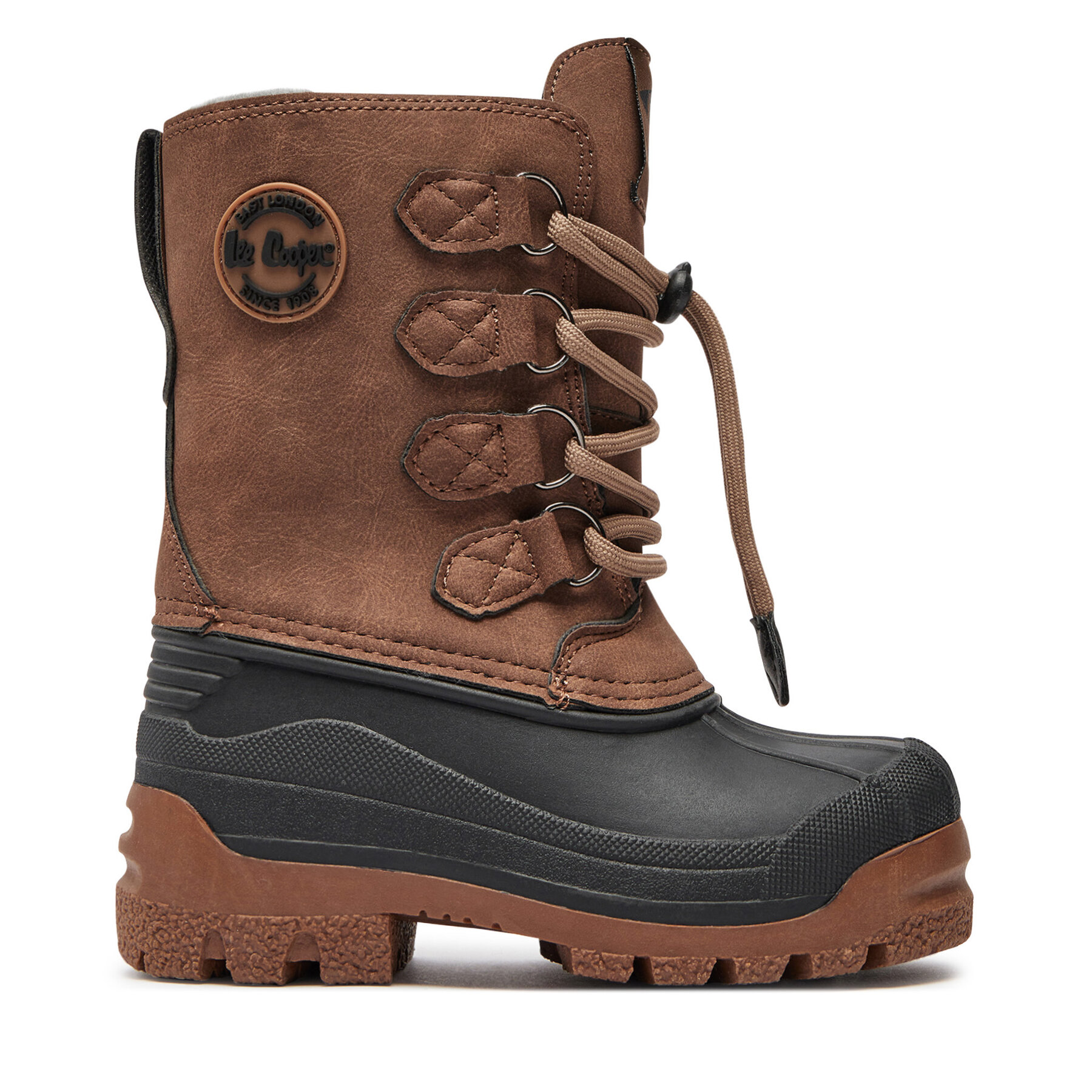 Bottes de neige Lee Cooper LCJ-24-44-2842K Marron