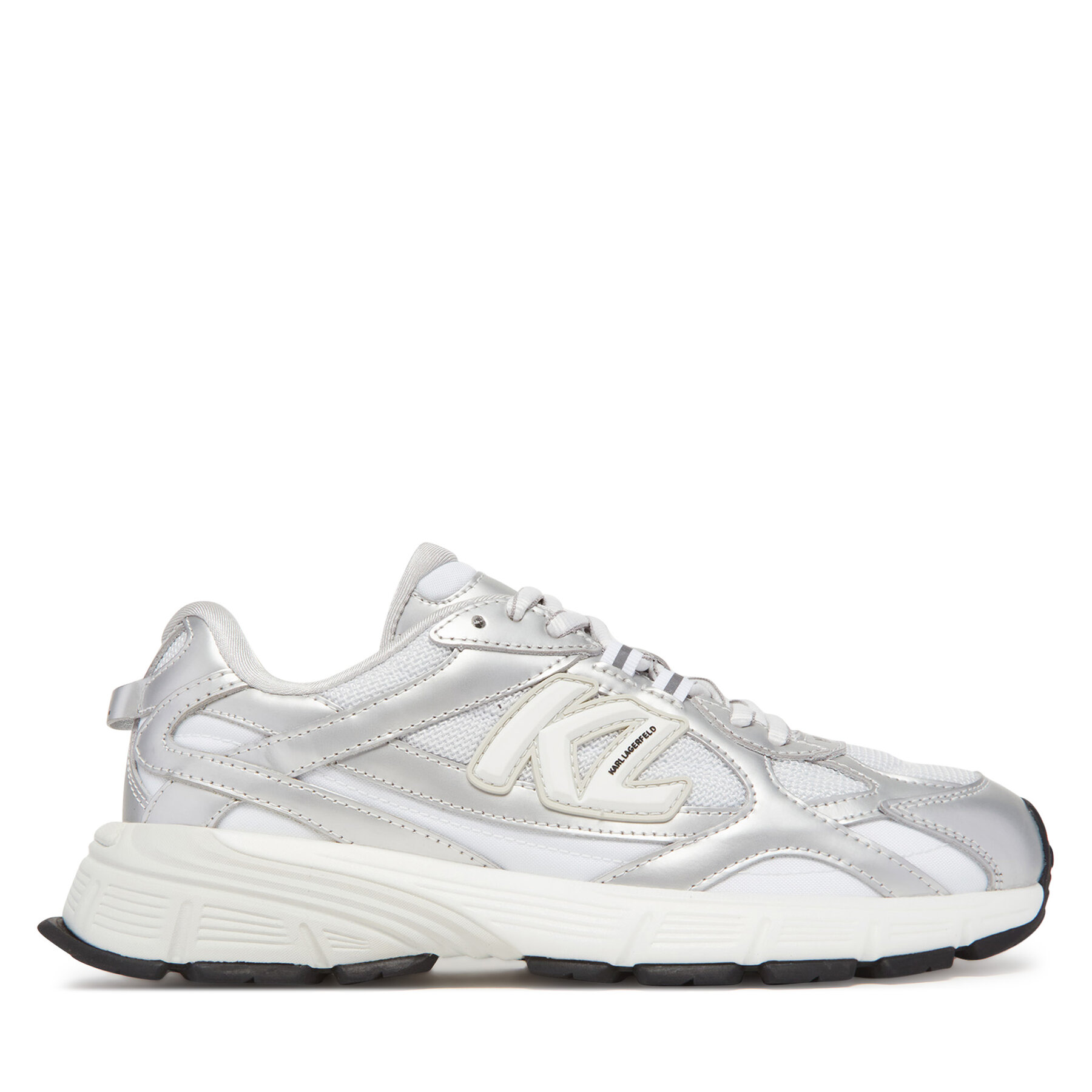 Sneakers KARL LAGERFELD Orion KL65525 Alb