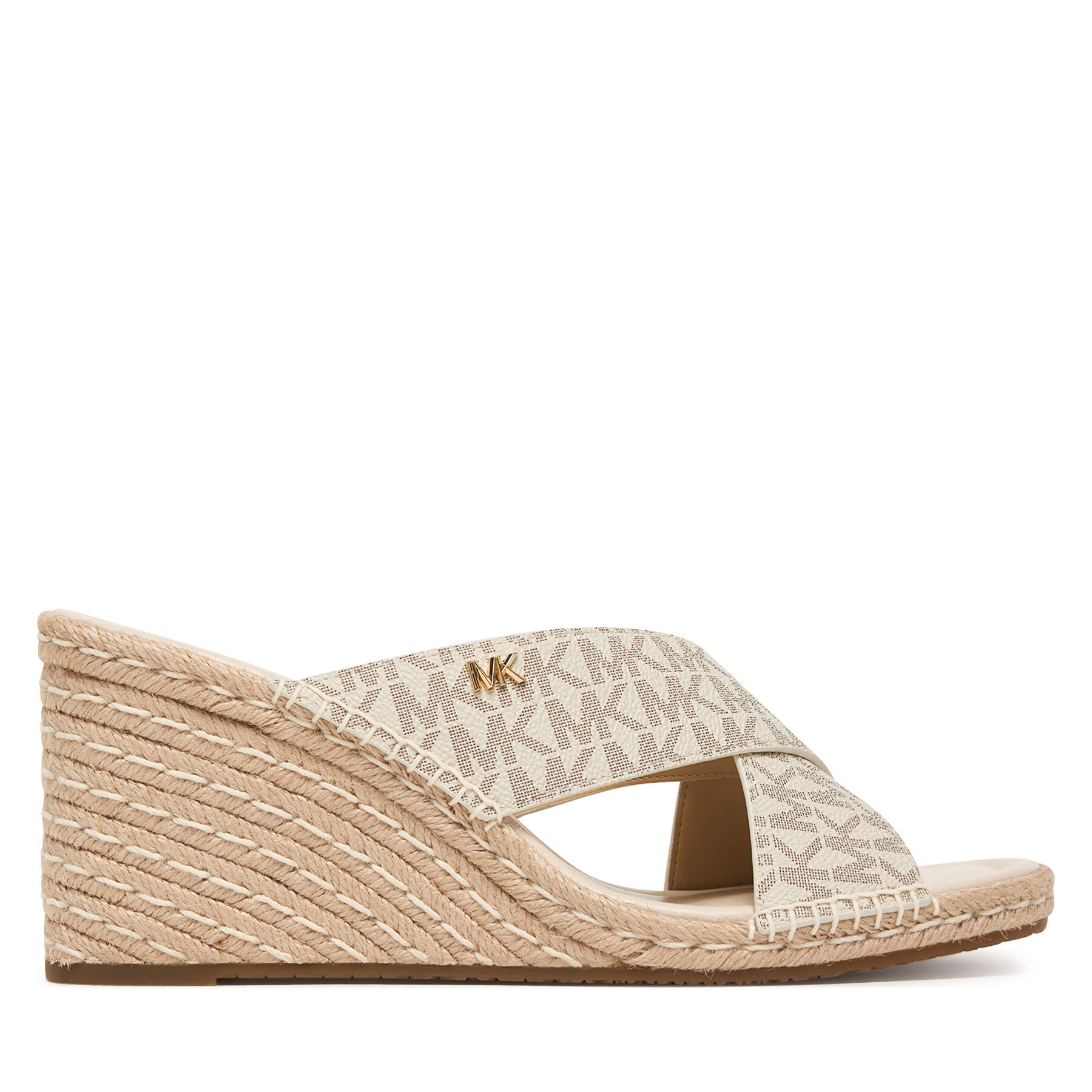 Damskie Espadryle MICHAEL Michael Kors, Rozmiar 37, Kremowy Kenzie 40R6KZMS1B