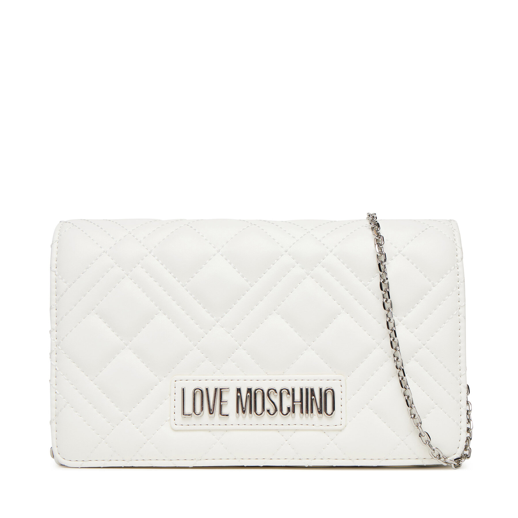 Geantă LOVE MOSCHINO JC4248PP0MLA0100 Alb