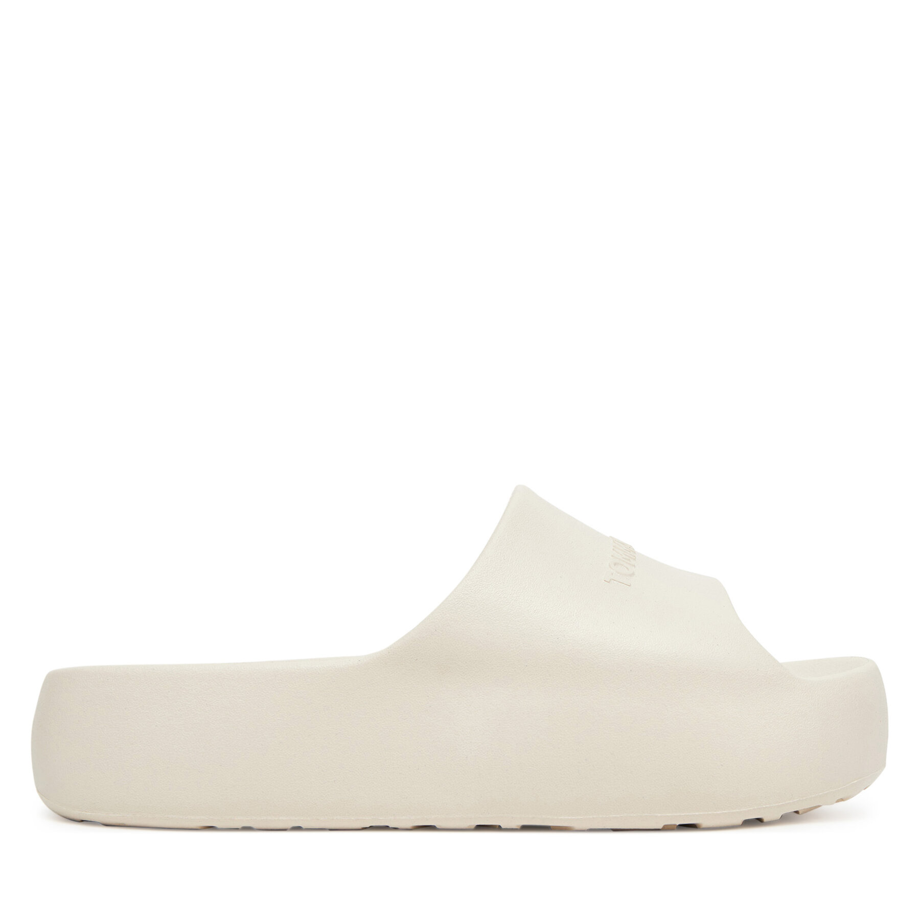 Nazouváky Tommy Jeans Tjw Chunky Pool Slide Ess EN0EN02879 Écru