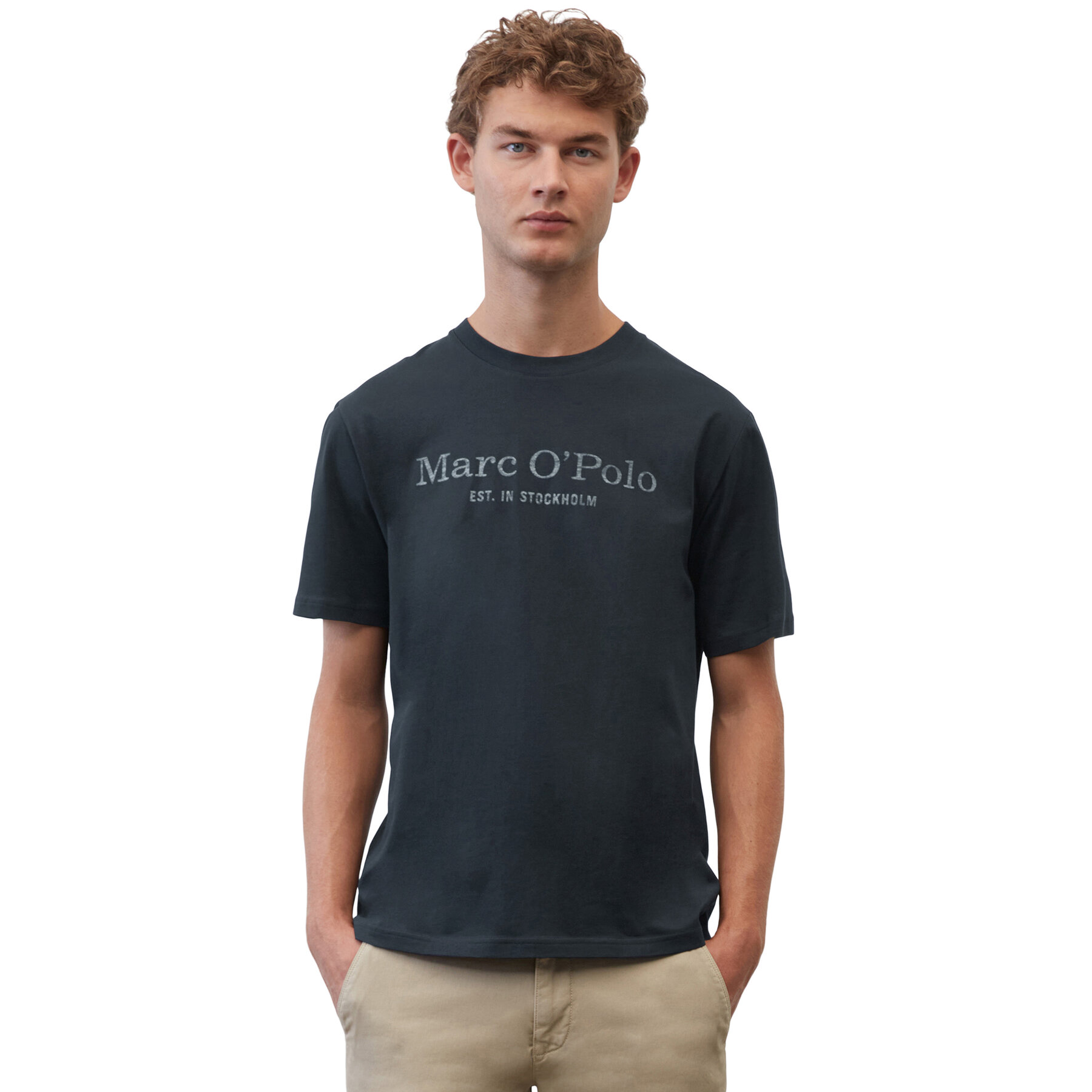 Marc O'Polo T-shirt B21201251052 Blu Regular Fit